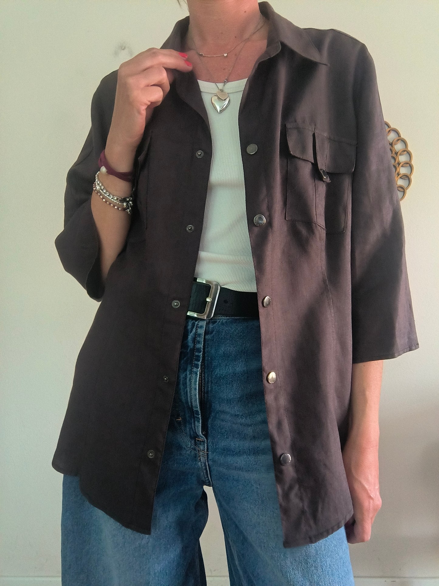Krizia camicia in lino