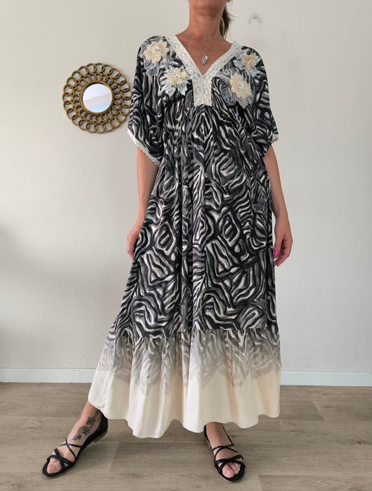 Abito Boho animalier tg U