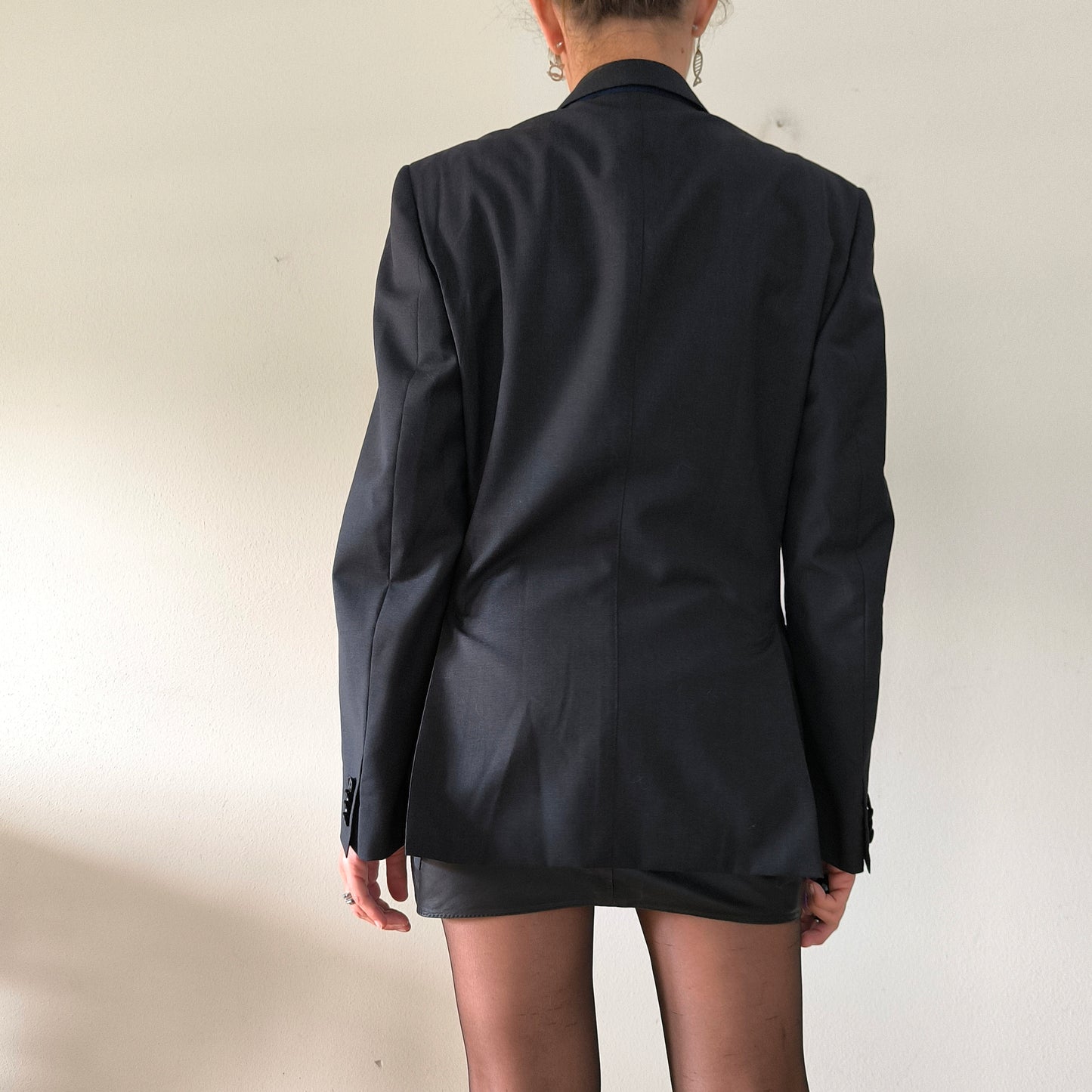 Blazer nero unisex Boglioli