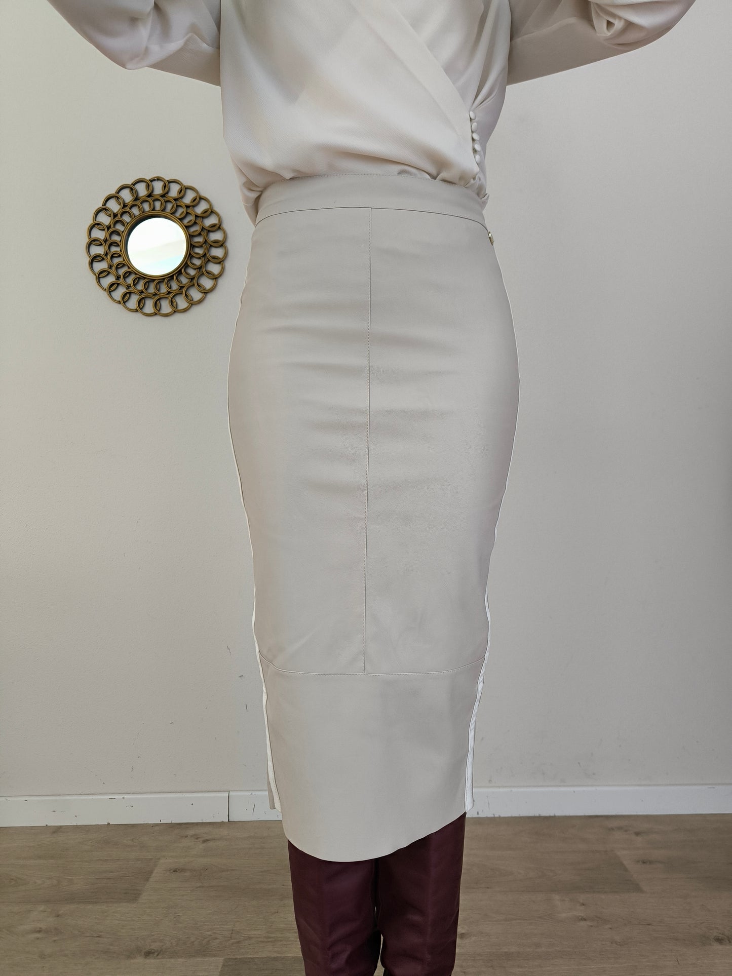 Gonna in ecopelle Twin Set