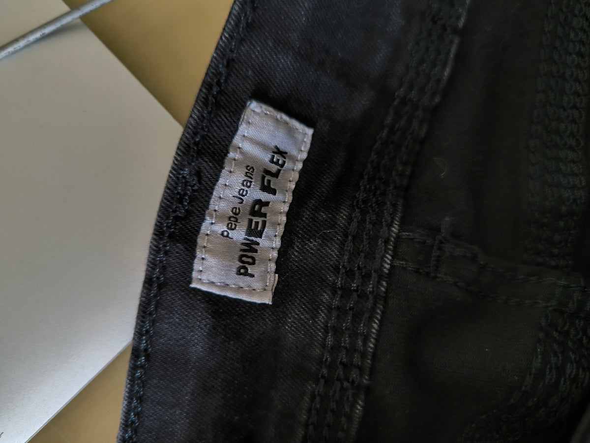 Pantalone in denim Jeans Pepe Jeans London nero Saturn