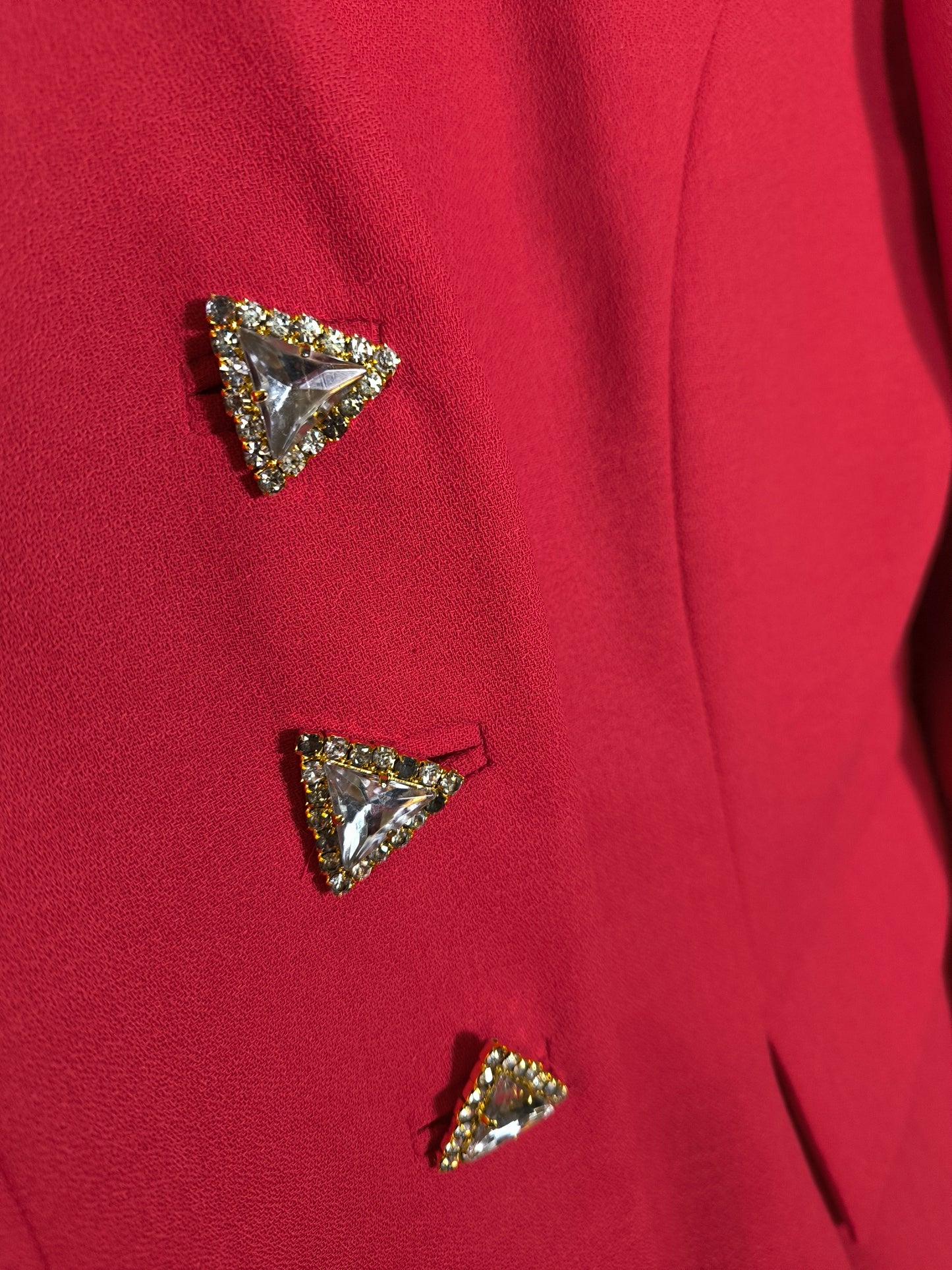Blazer Marina Babini rosso tg 42