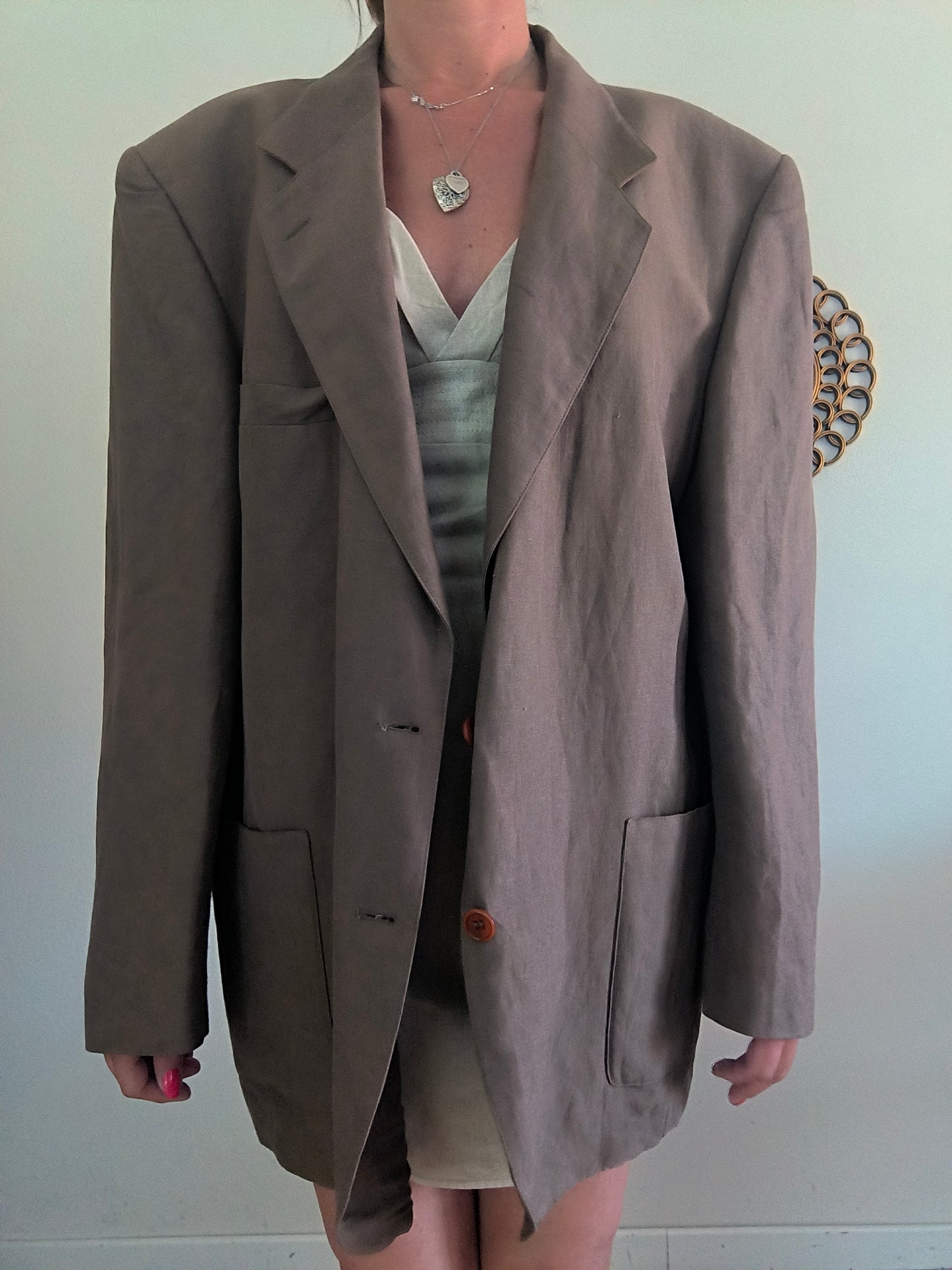 Blazer in lino Manuel Ritz Pipo