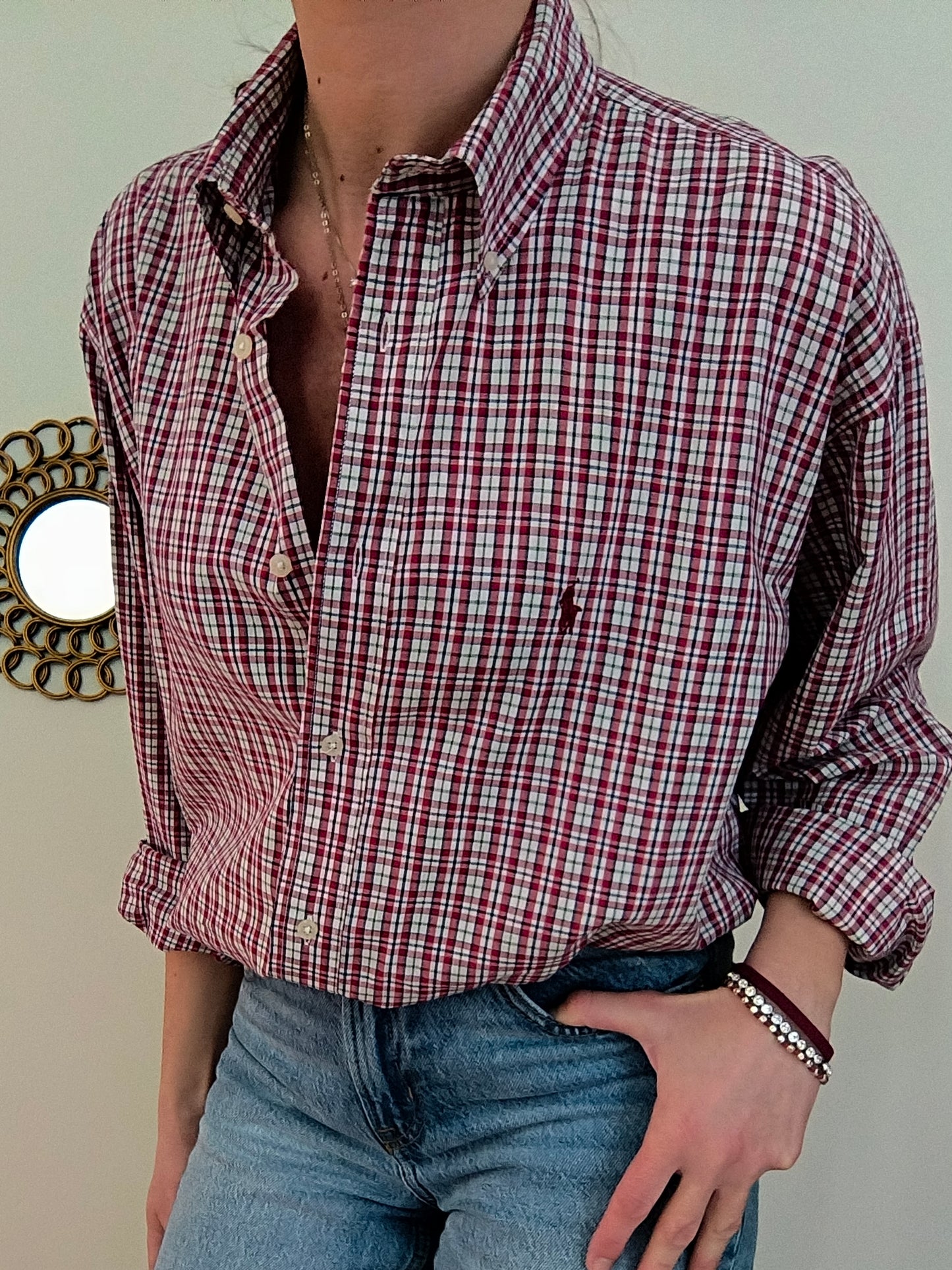 Camicia Polo Ralph Lauren, Yarmouth rossa