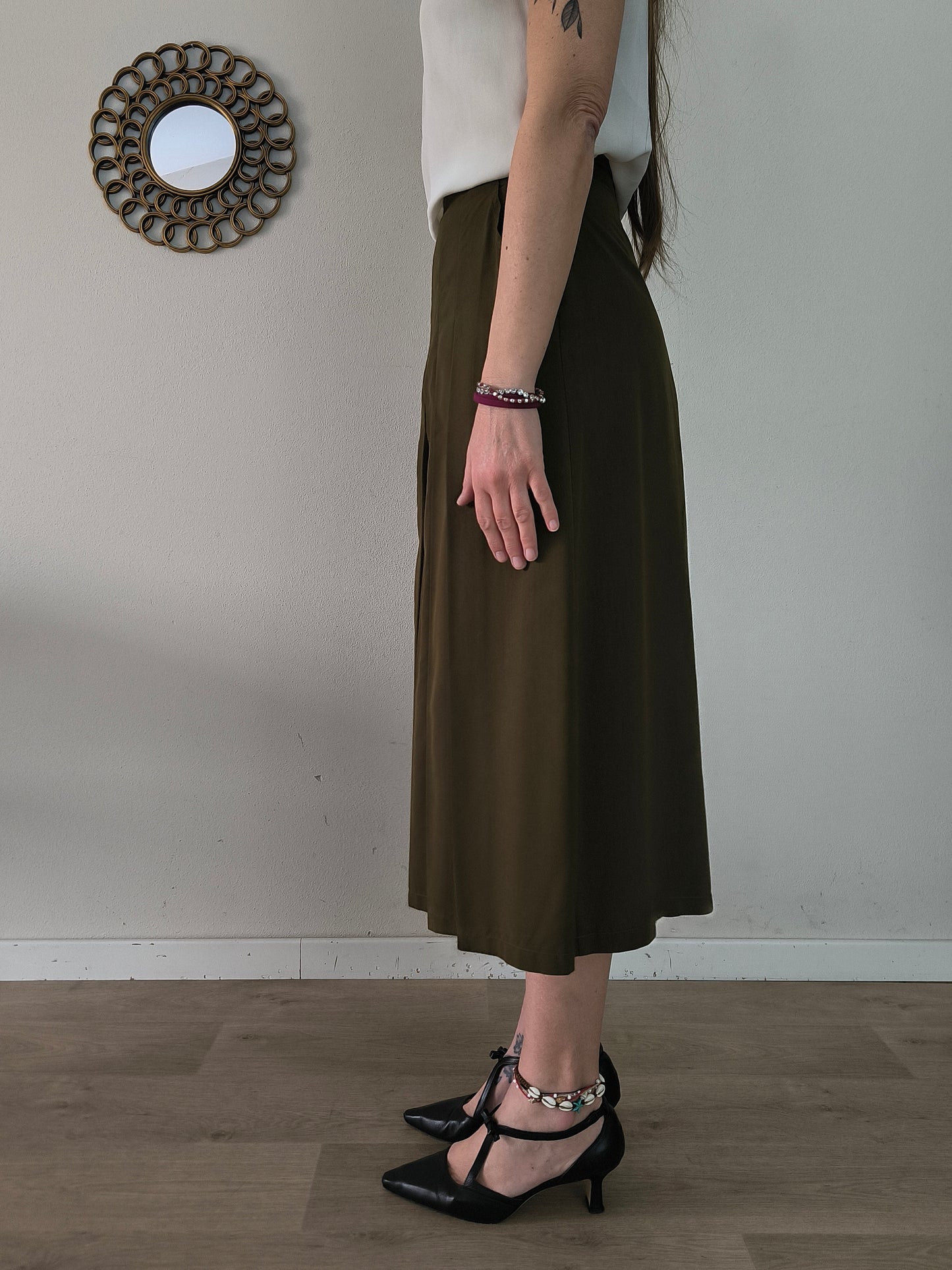 Gonna pantalone Kaki Max Mara Retail