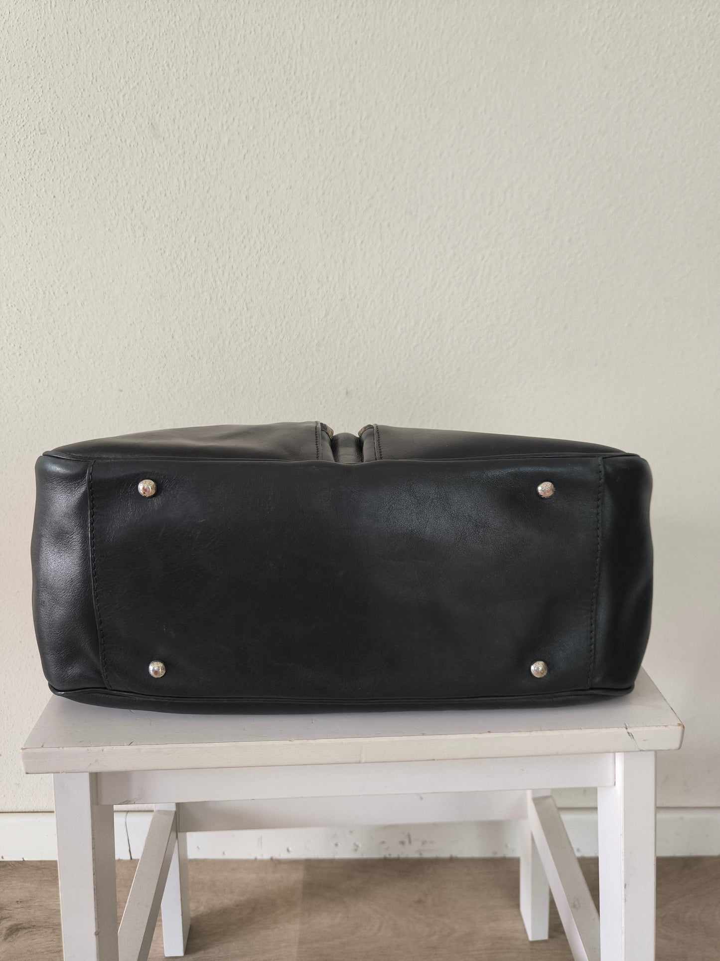 Borsa Sportmax Max Mara in pelle nera
