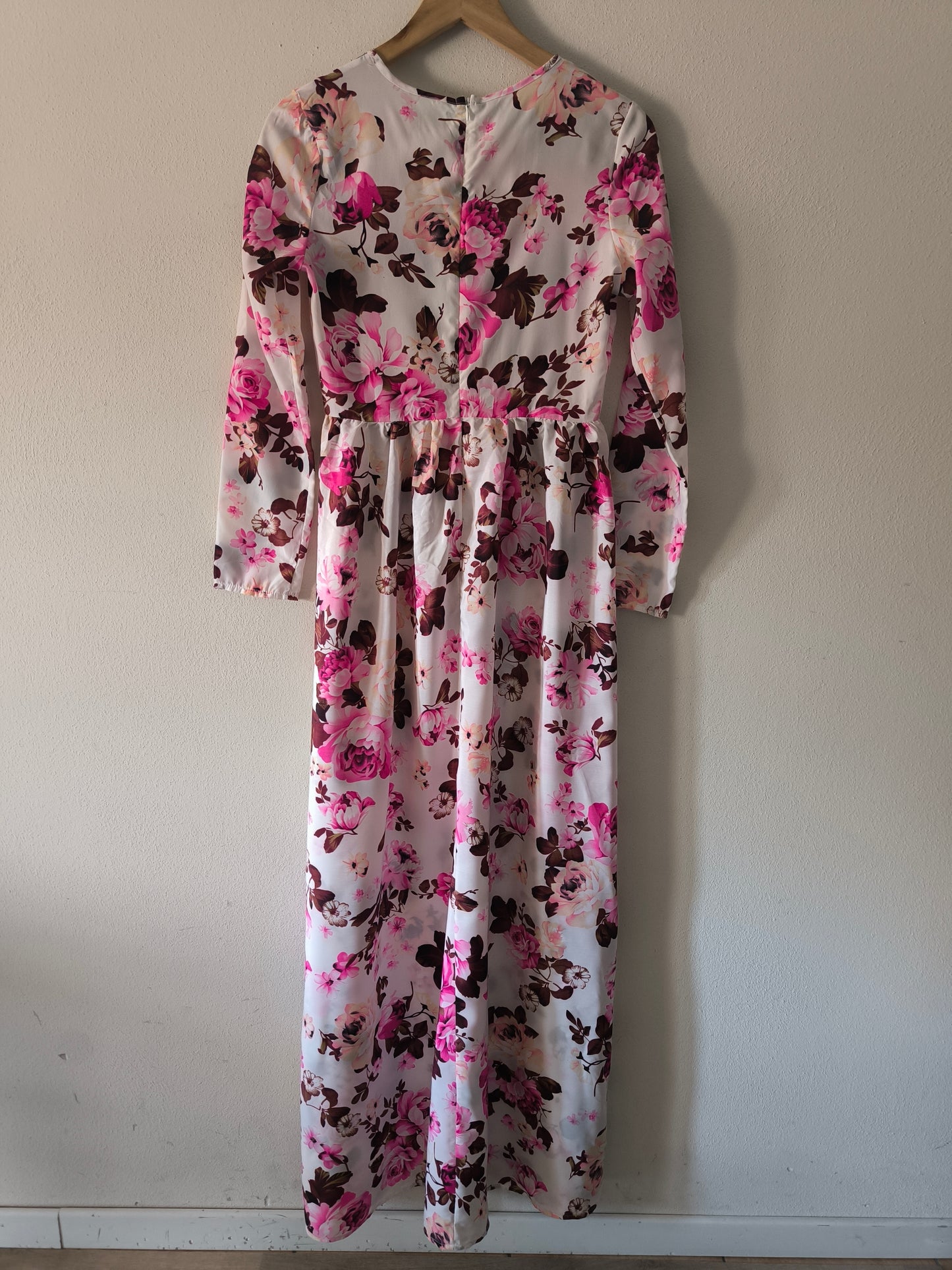 Abito lungo vintage floreale