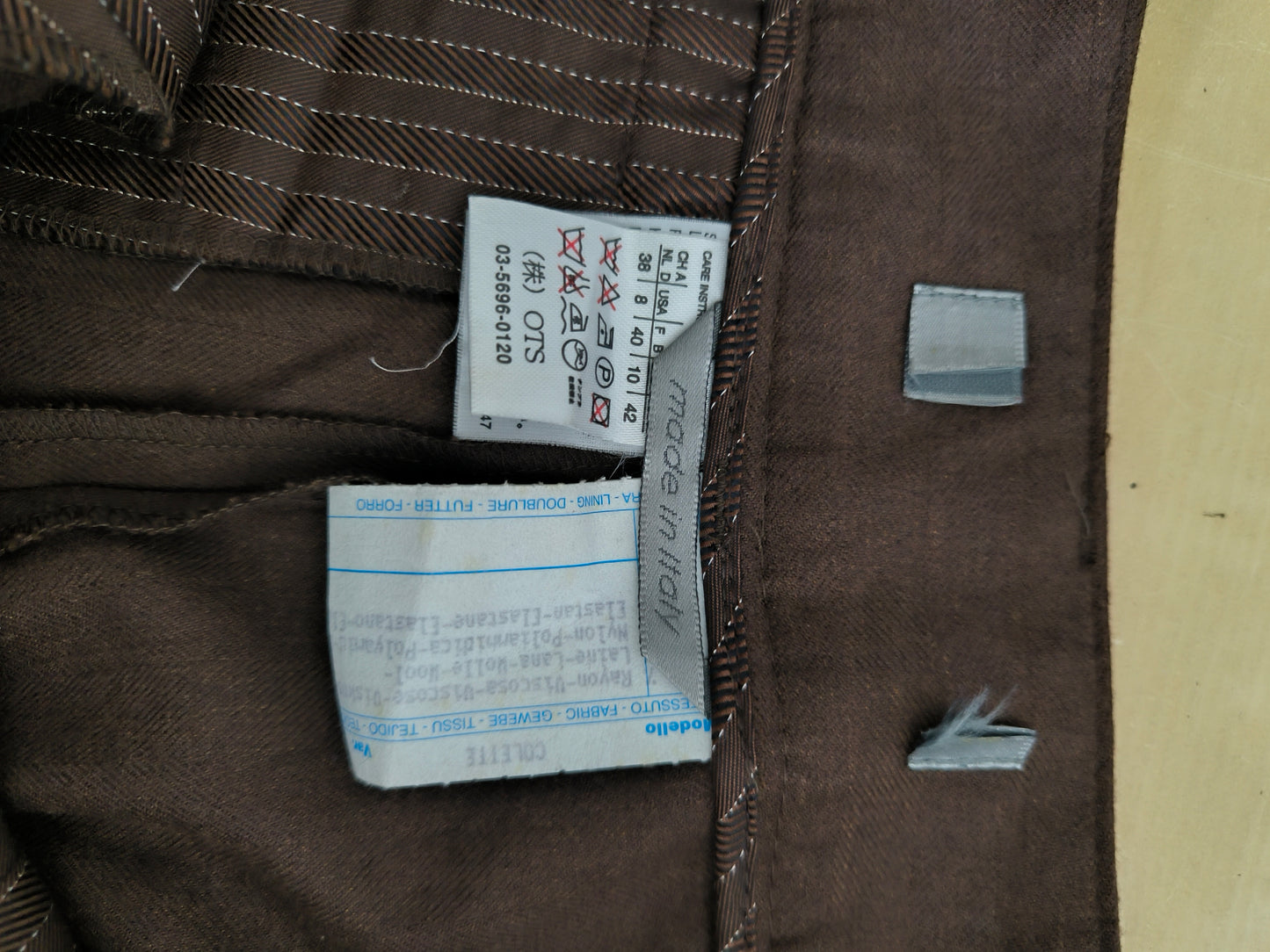 Pantalone marrone Max Mara tg M