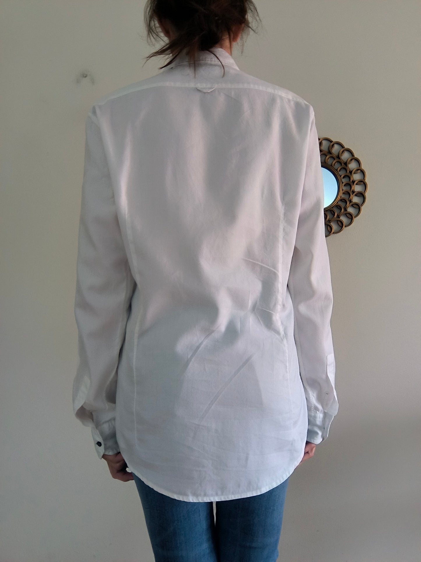 Camicia cotone bianco Blocco 11