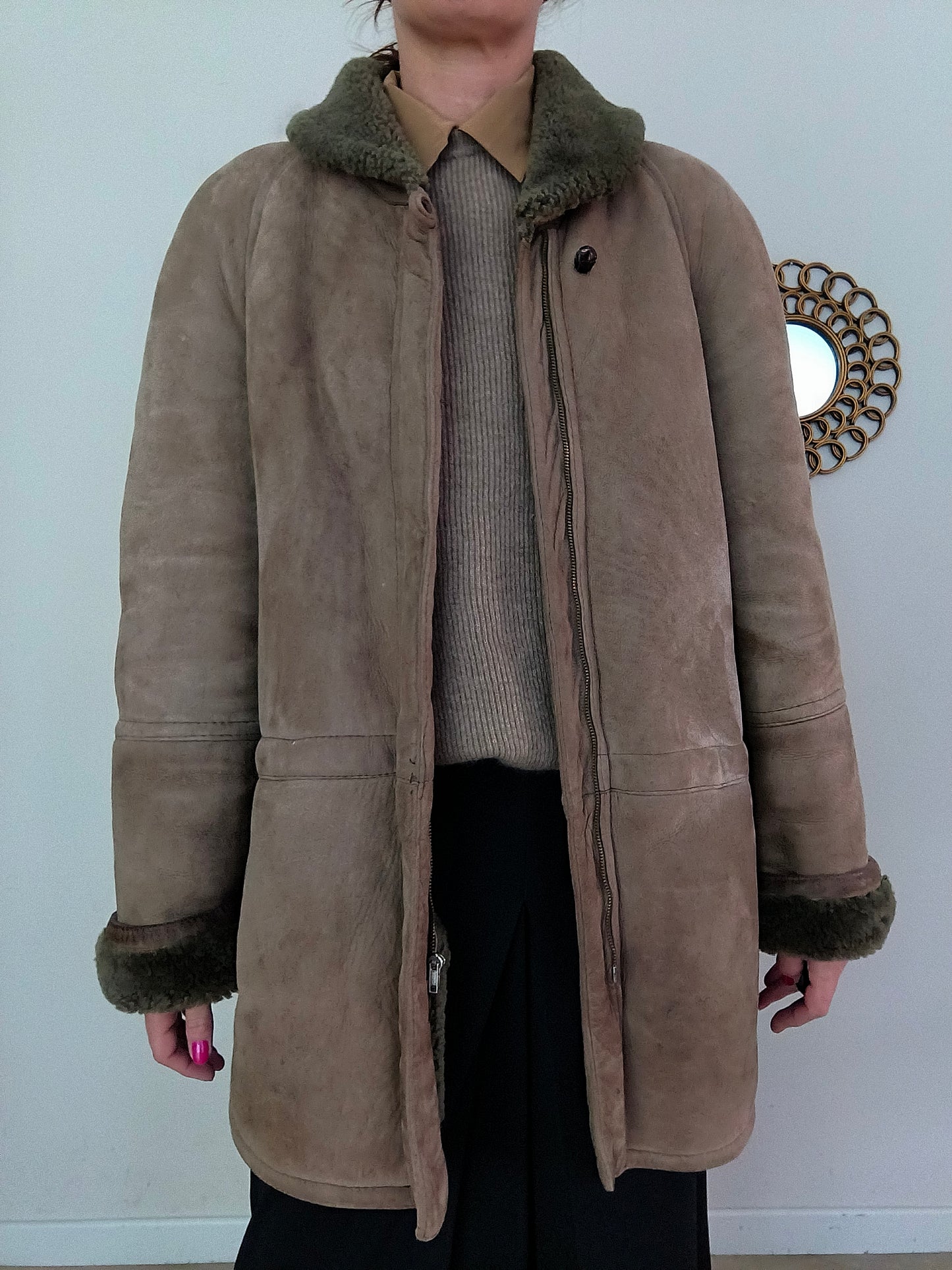 Montone shearling Scout Unisex tg L