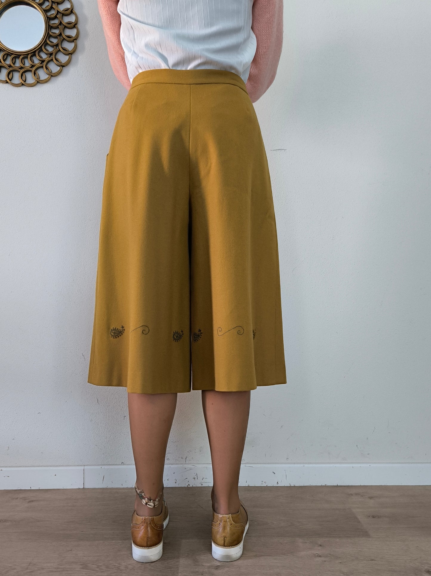 Pantagonna vintage senape tg 44
