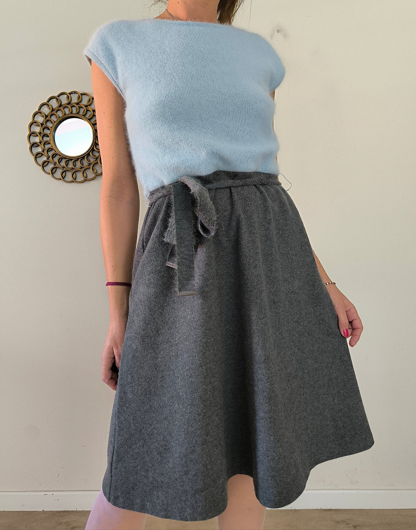 Abito Max Mara tg L in angora e lana