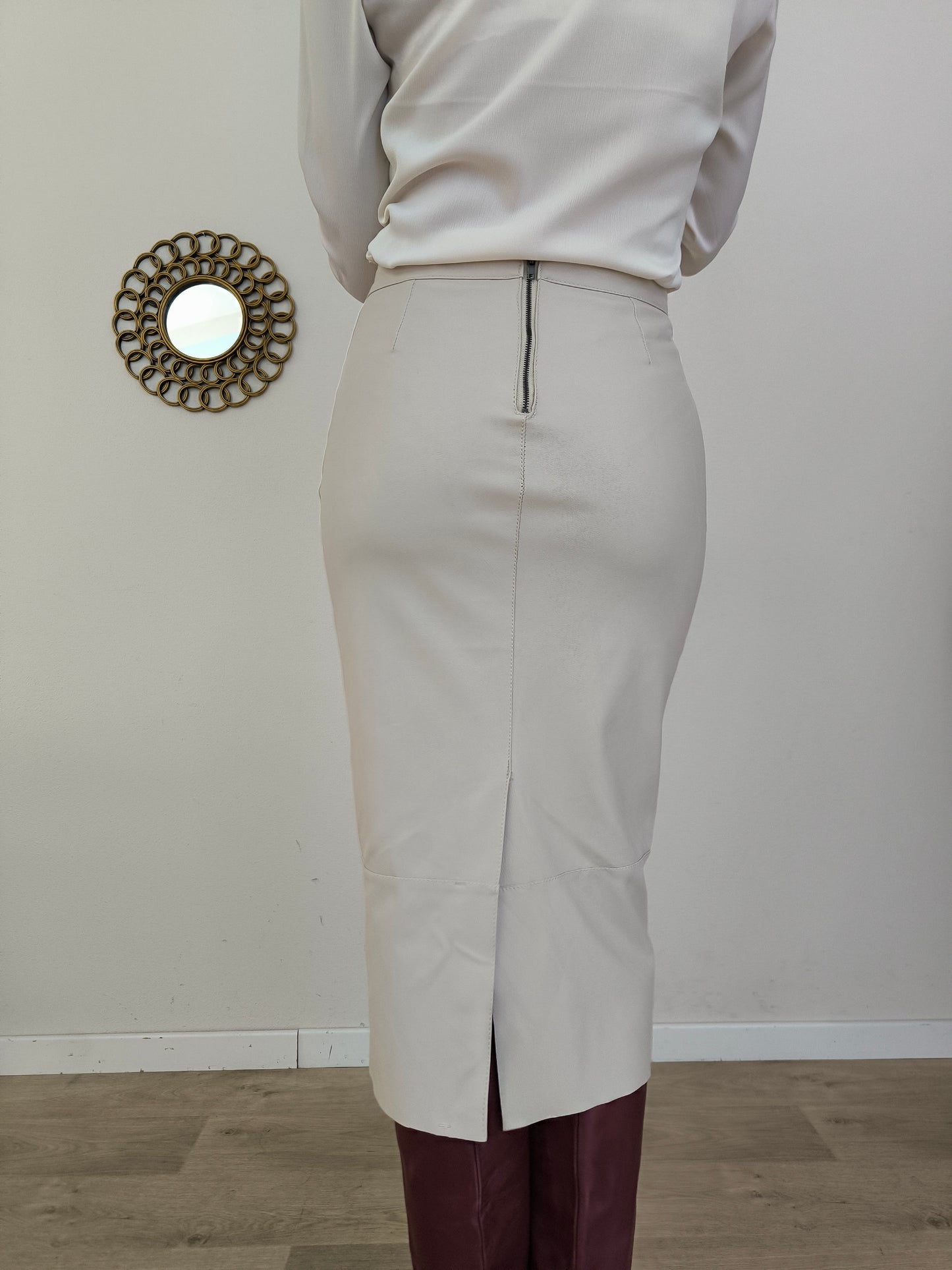 Gonna in ecopelle Twin Set