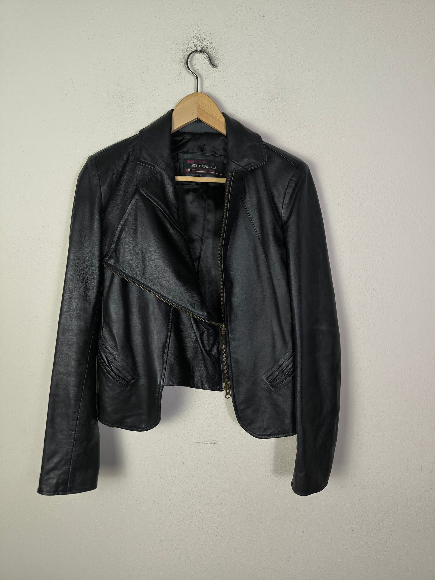 Giacchino vera pella nero tg M