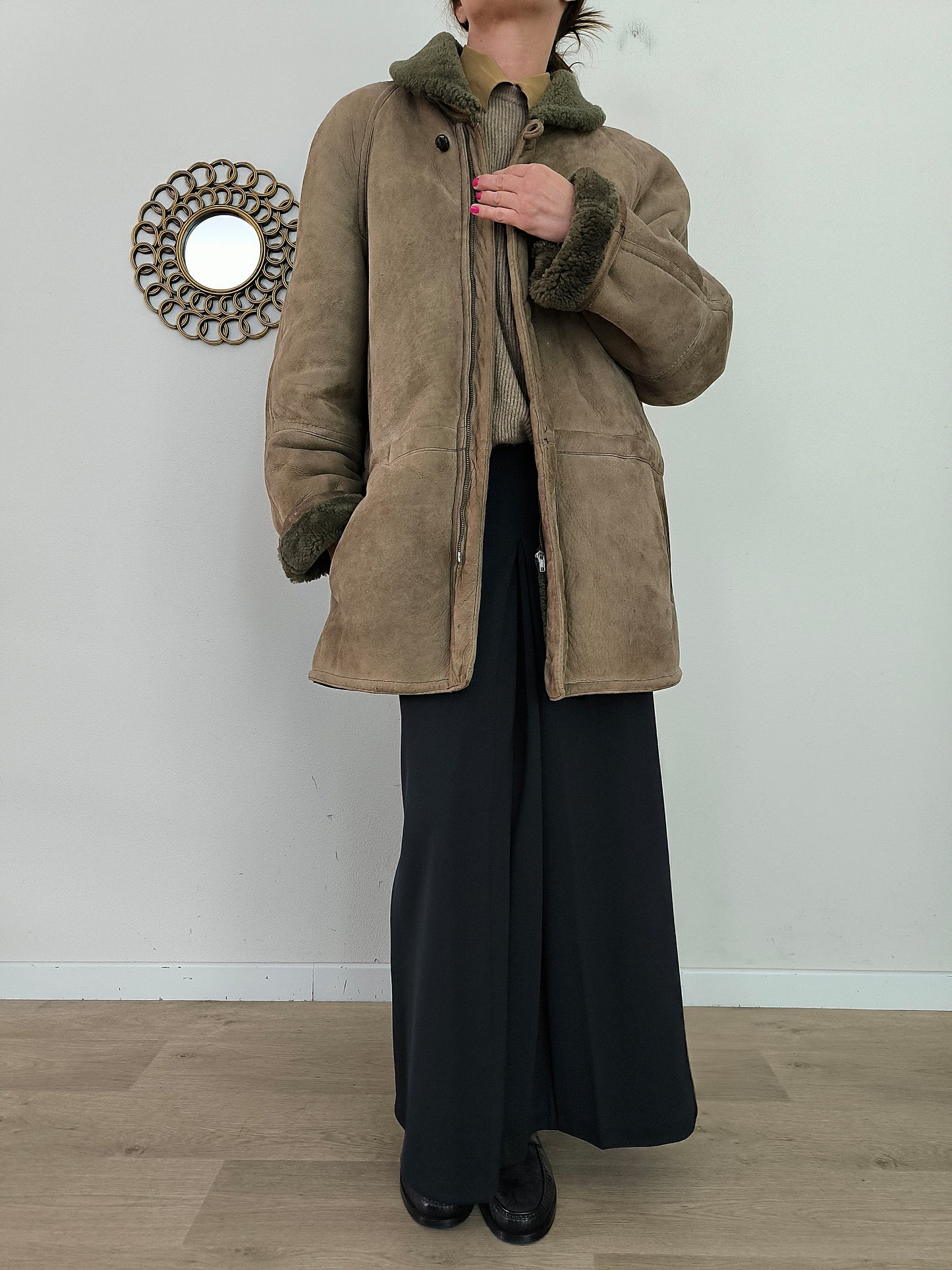 Montone shearling Scout Unisex tg L