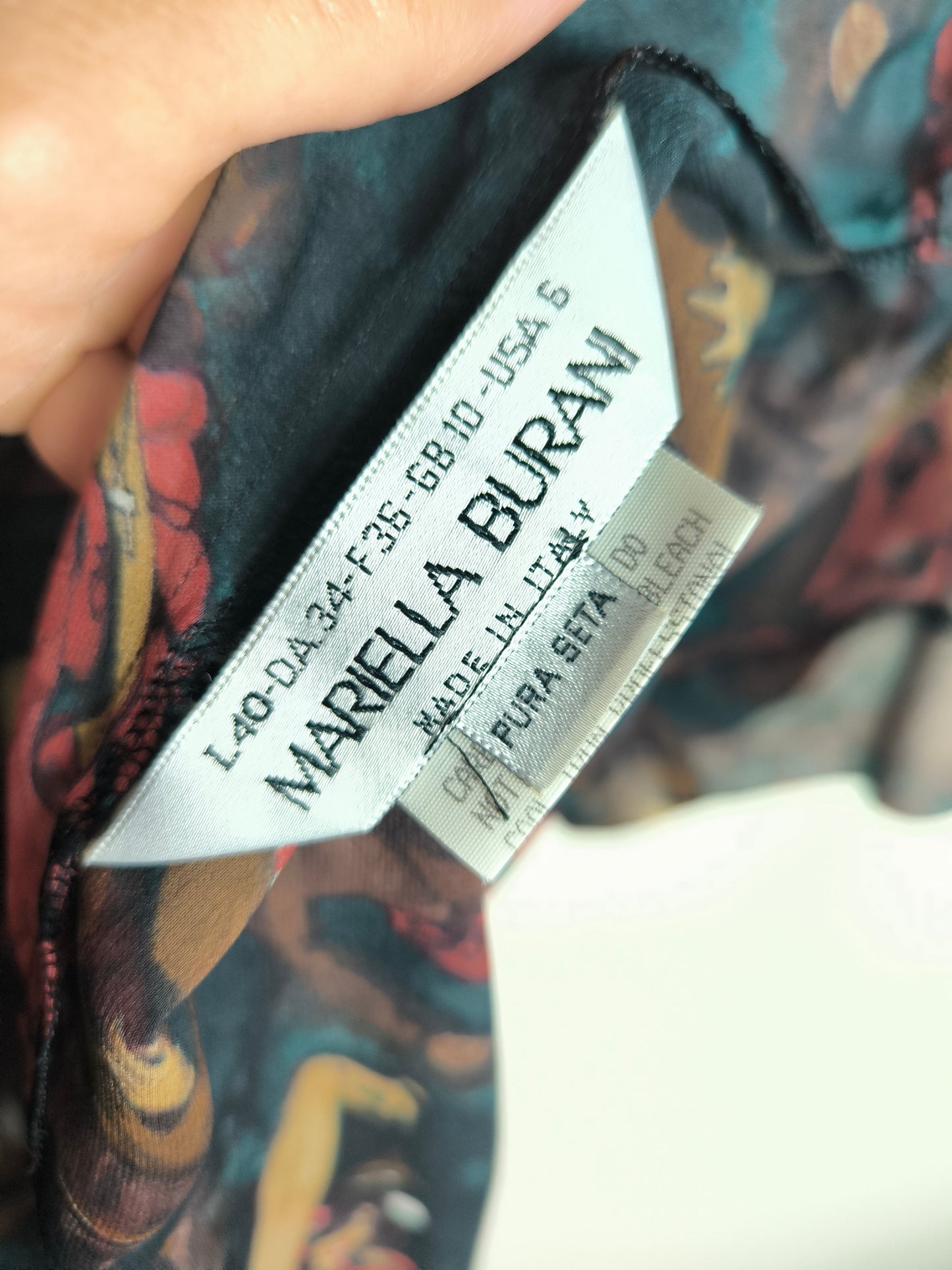 Blusa seta Mariella Burani