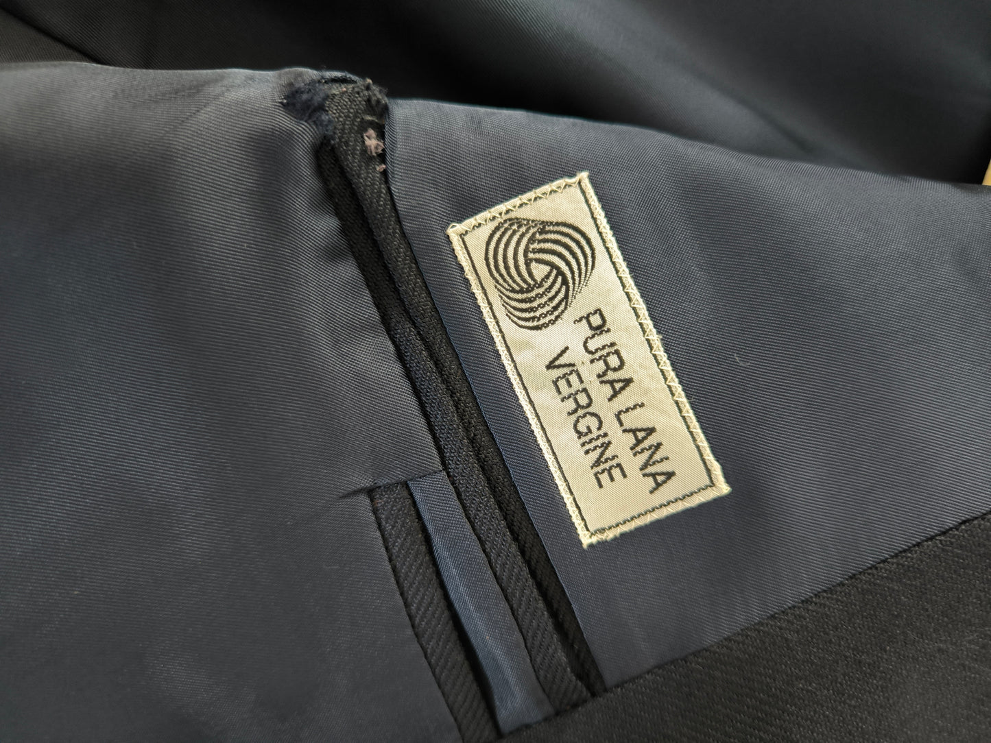 Blazer doppiopetto marina pura lana vergine