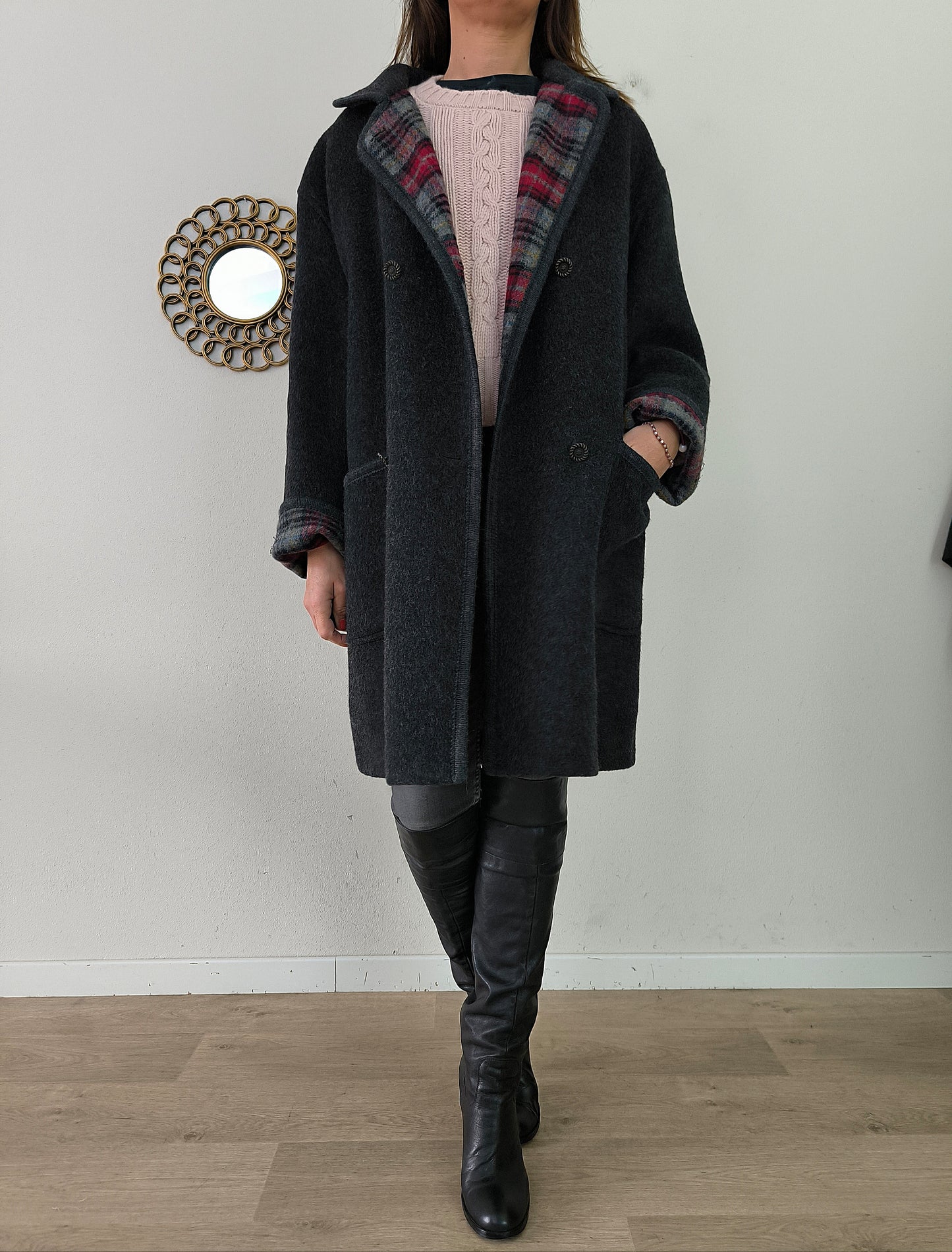 Loden Merlet grigio One size