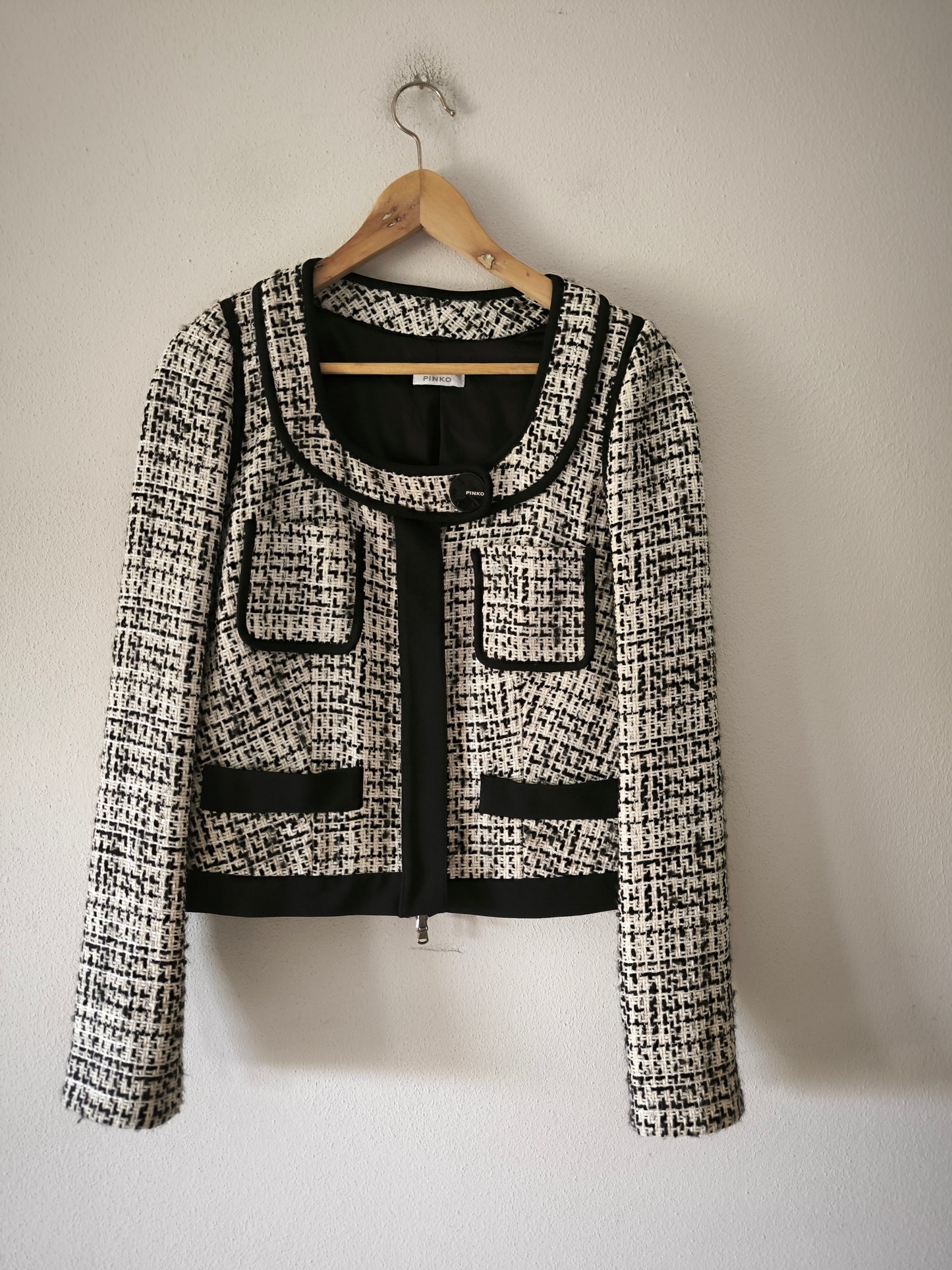 Giacca Pinko in lana bouclé