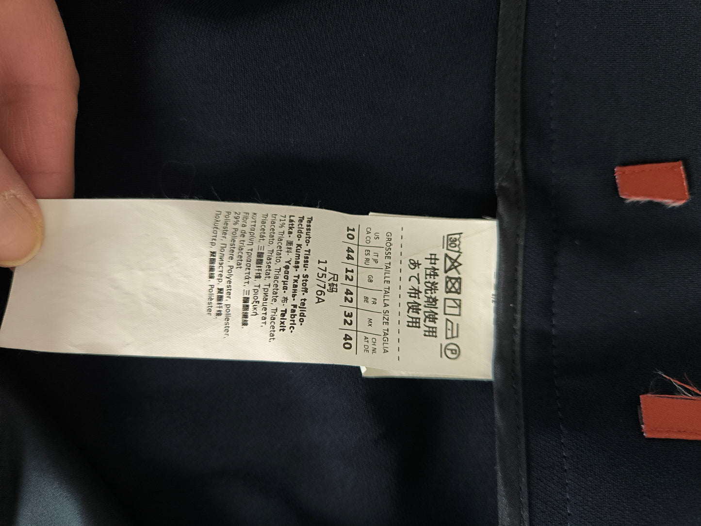 Pantapalazzo Max Mara blu notte tg 44