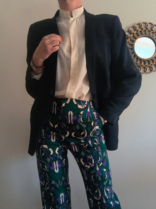 Blazer pura seta Persona Mariella Burani