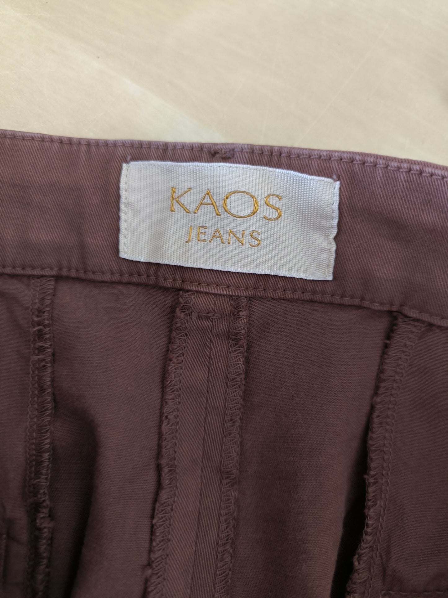 Pantalone palazzo cropped Kaos