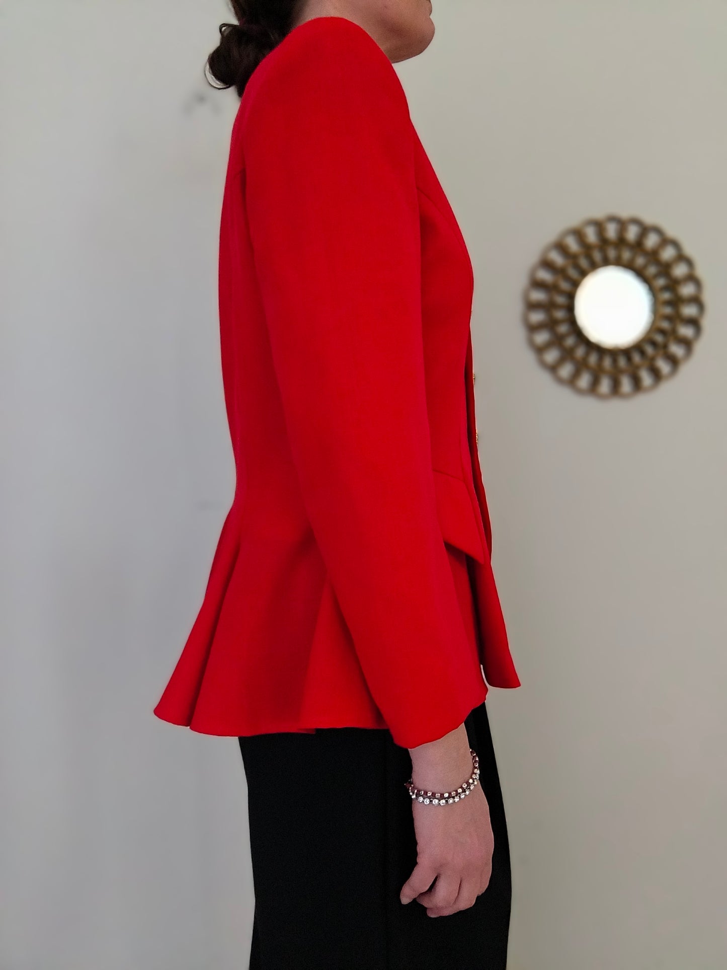 Blazer Marina Babini rosso tg 42