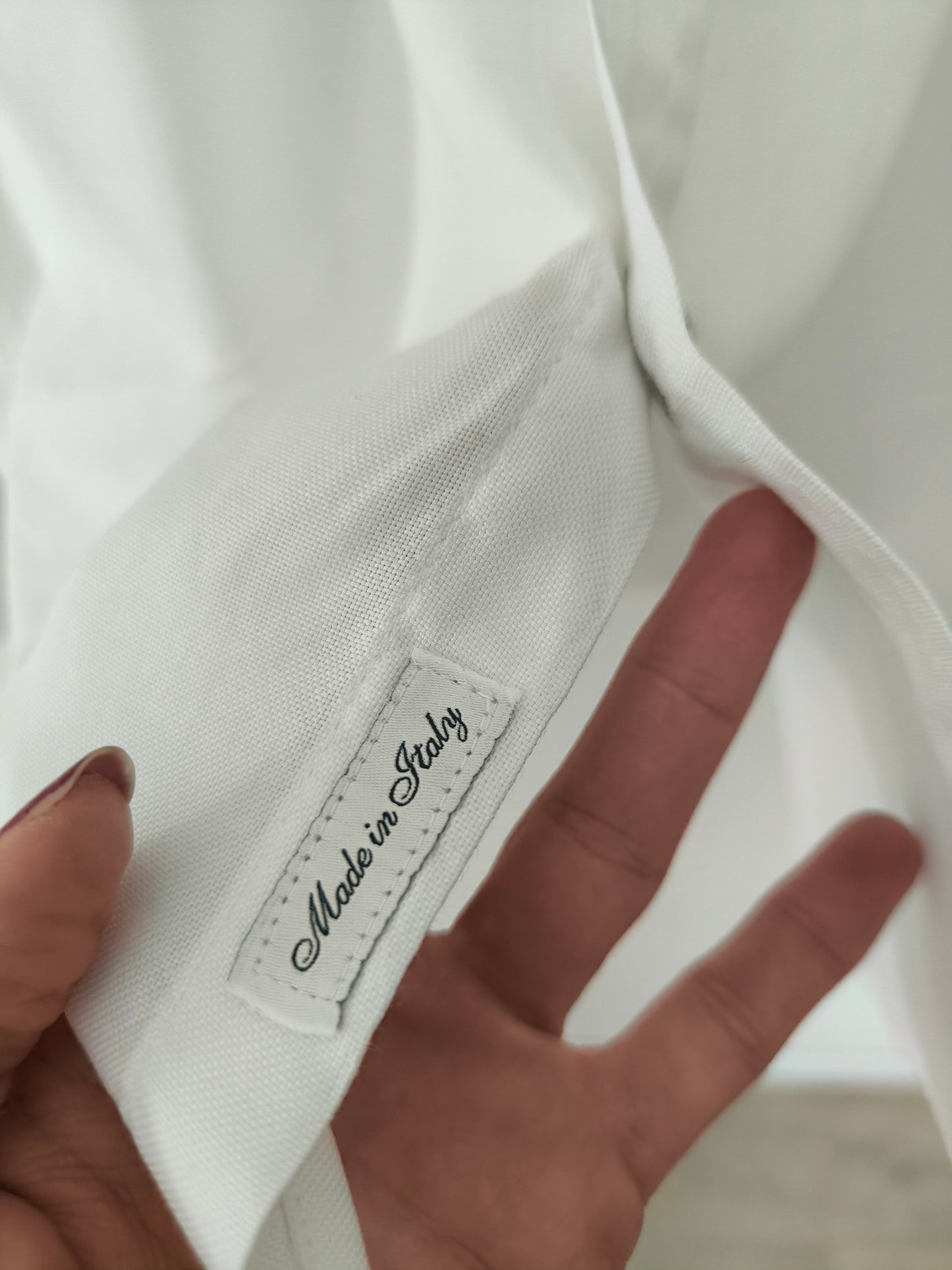 Camicia cotone bianco Blocco 11