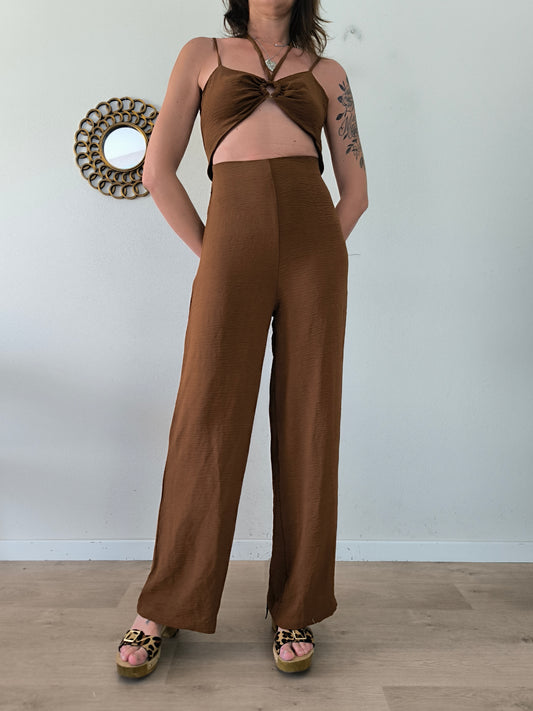 Jumpsuit The Frolic brown
