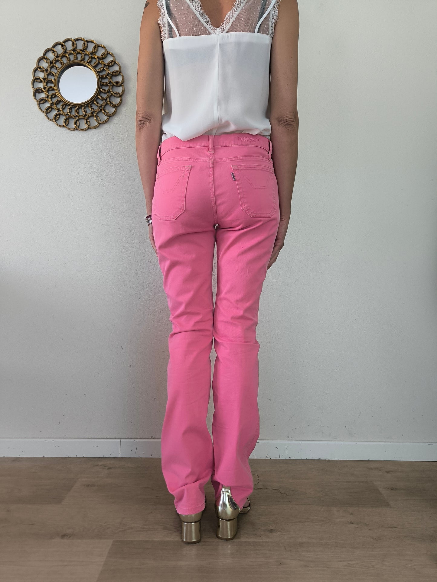 Jeckerson pantalone rosa