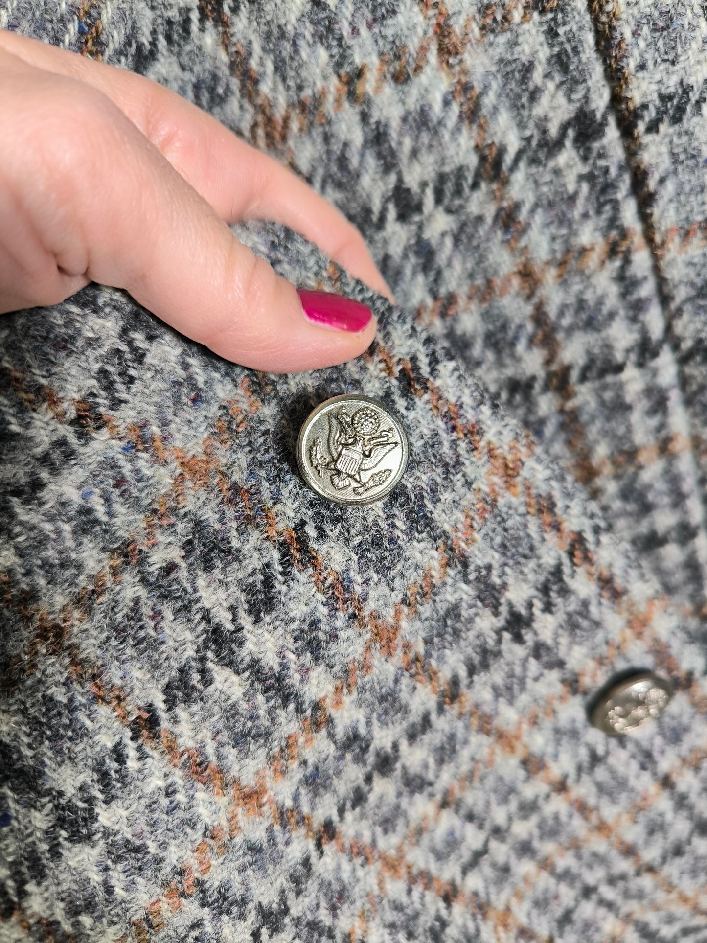 Blazer Harris Tweed in pura Lana