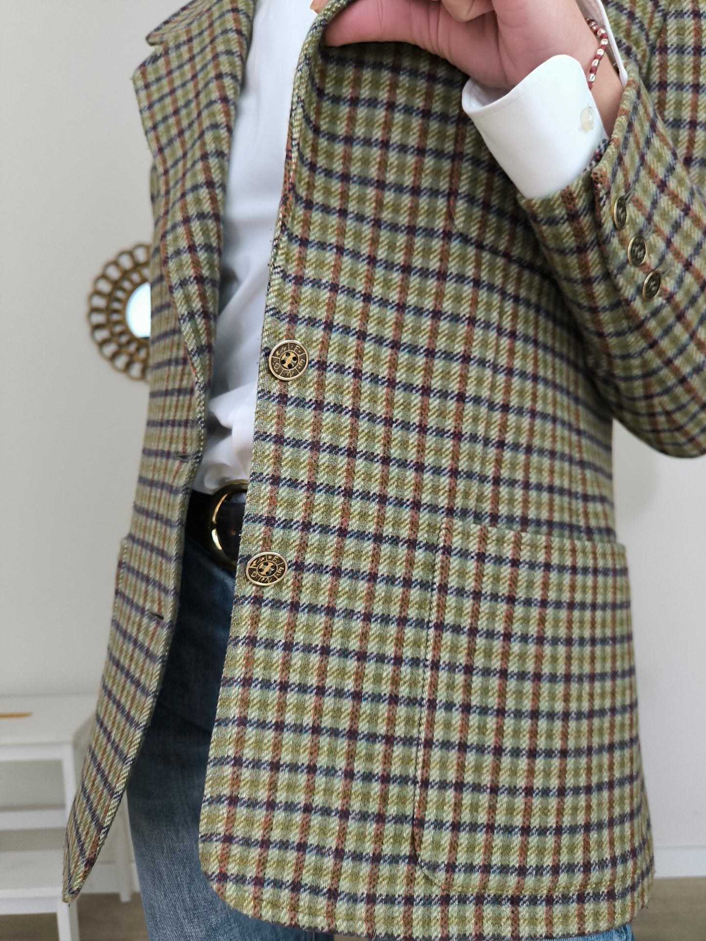 Blazer Fendi in lana tg 44