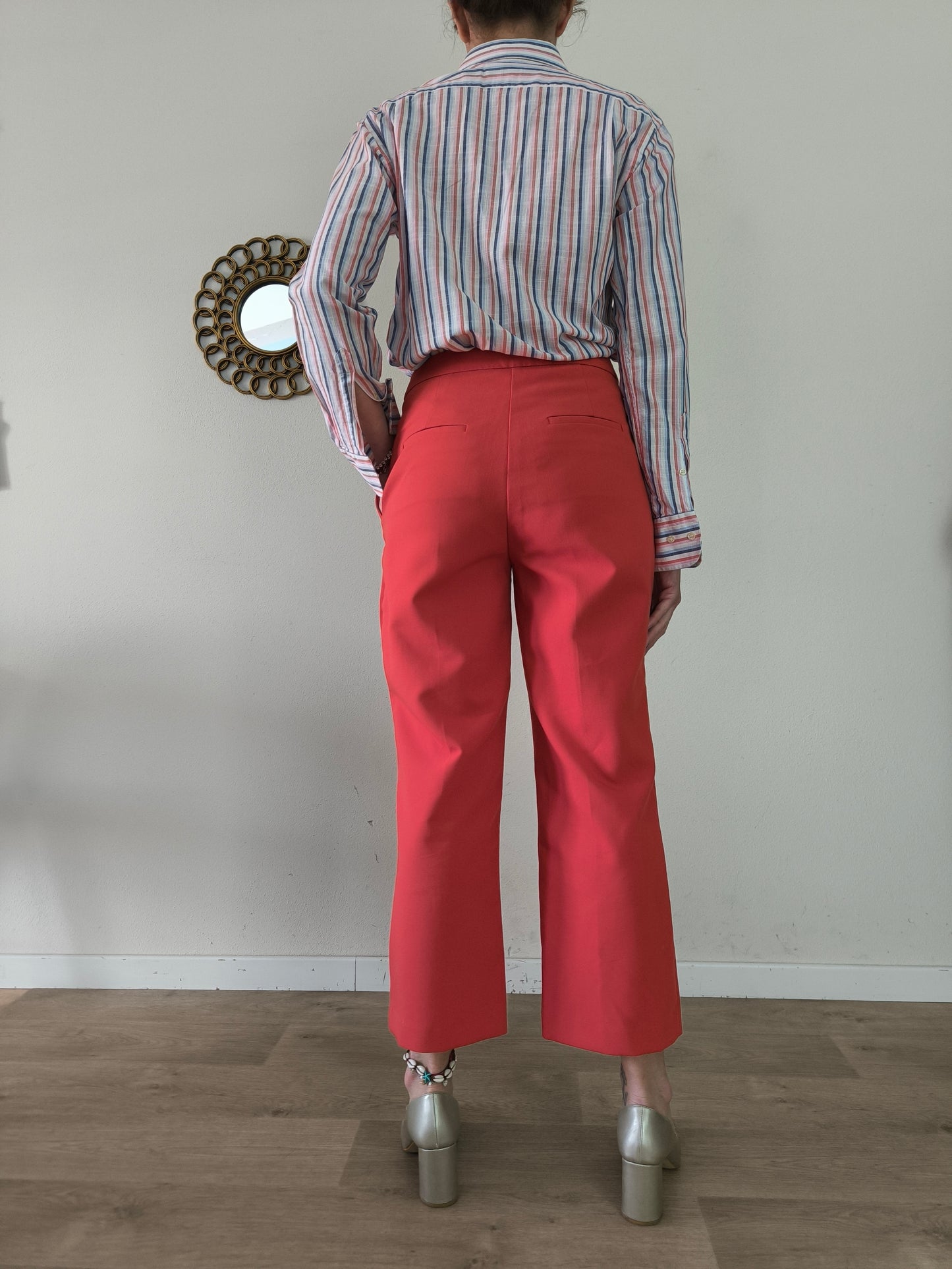 Pantalone corallo Sisley