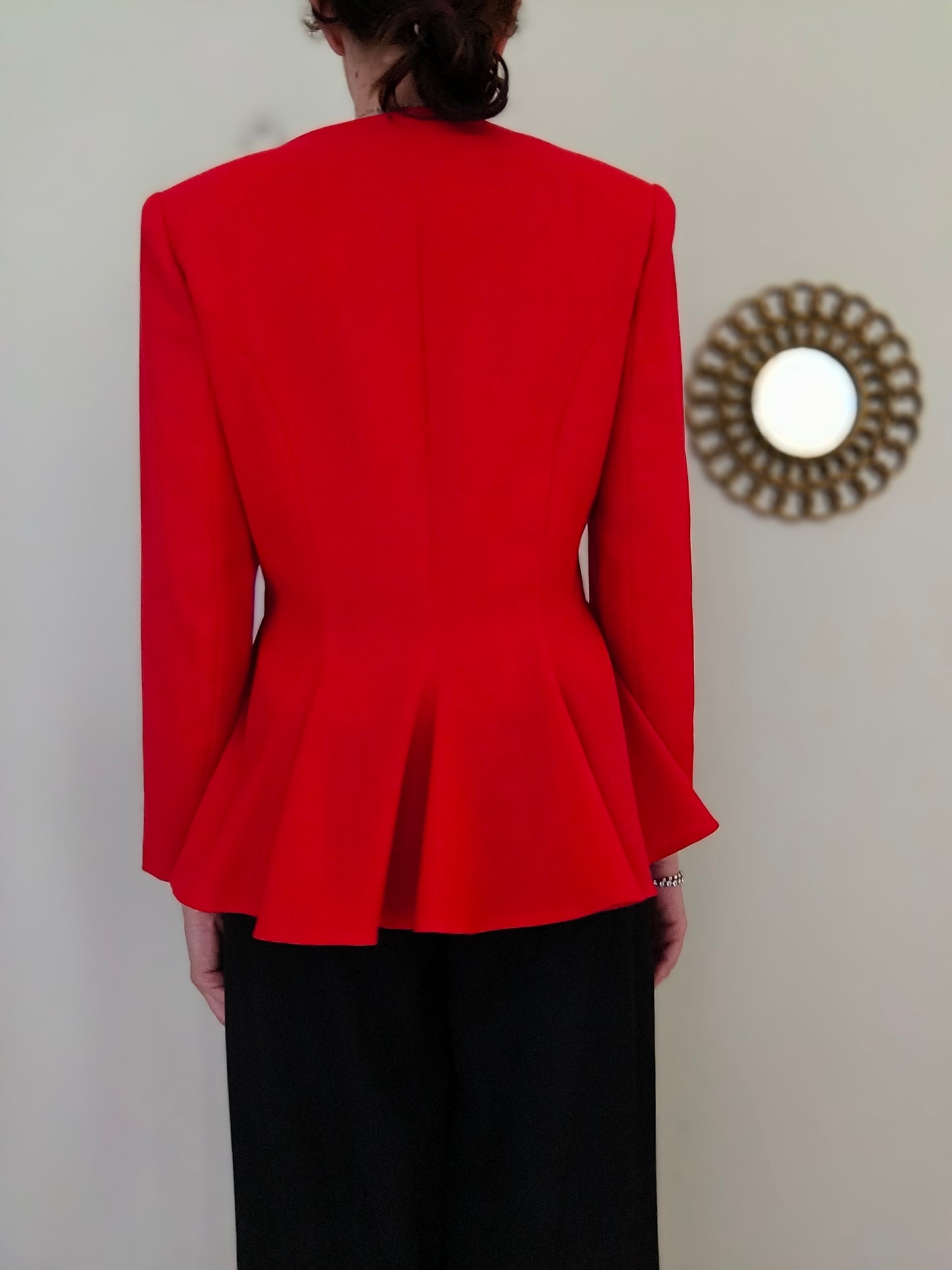 Blazer Marina Babini rosso tg 42