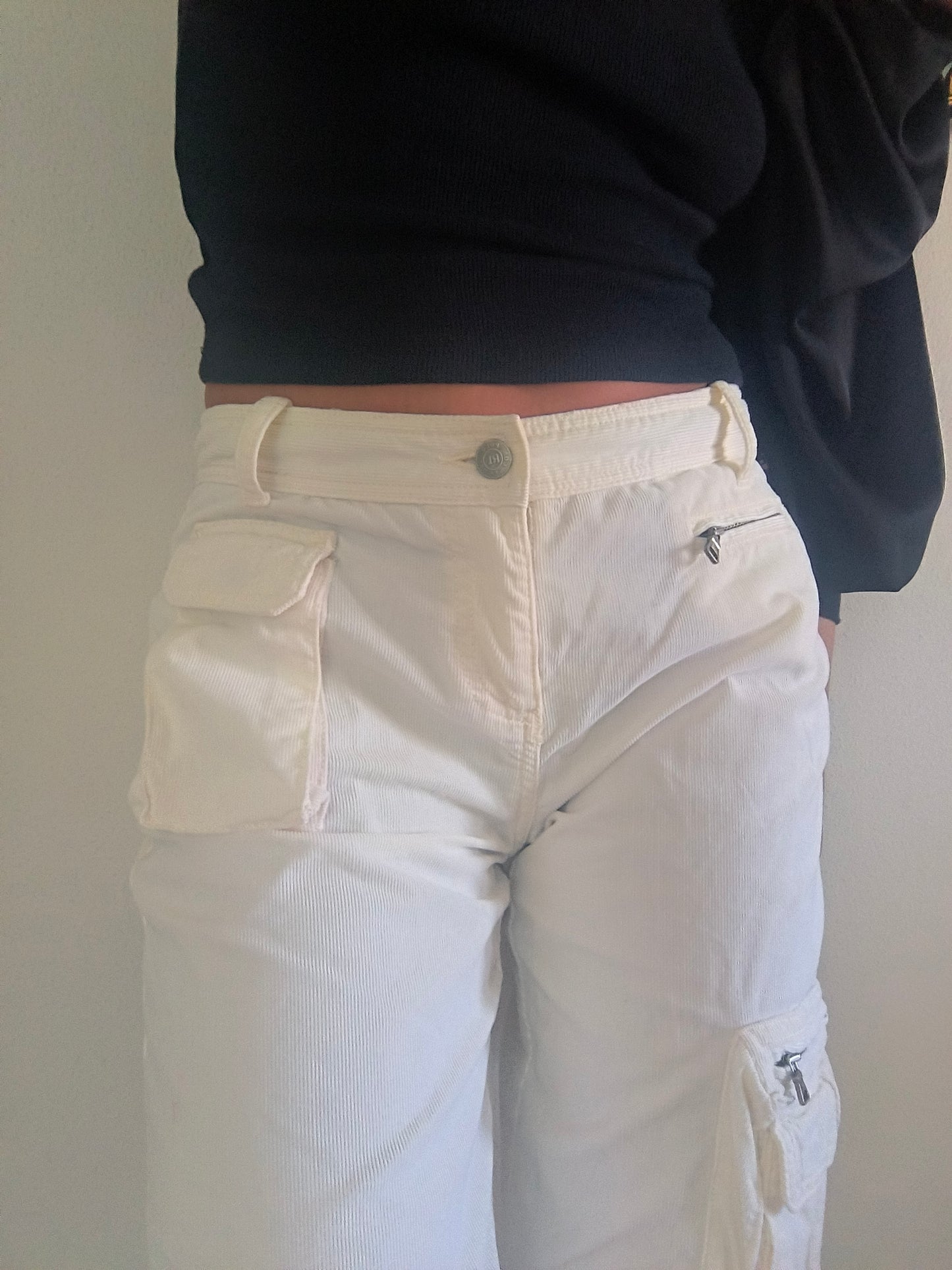 Pantalone panna Polo Ralph Lauren in velluto a coste