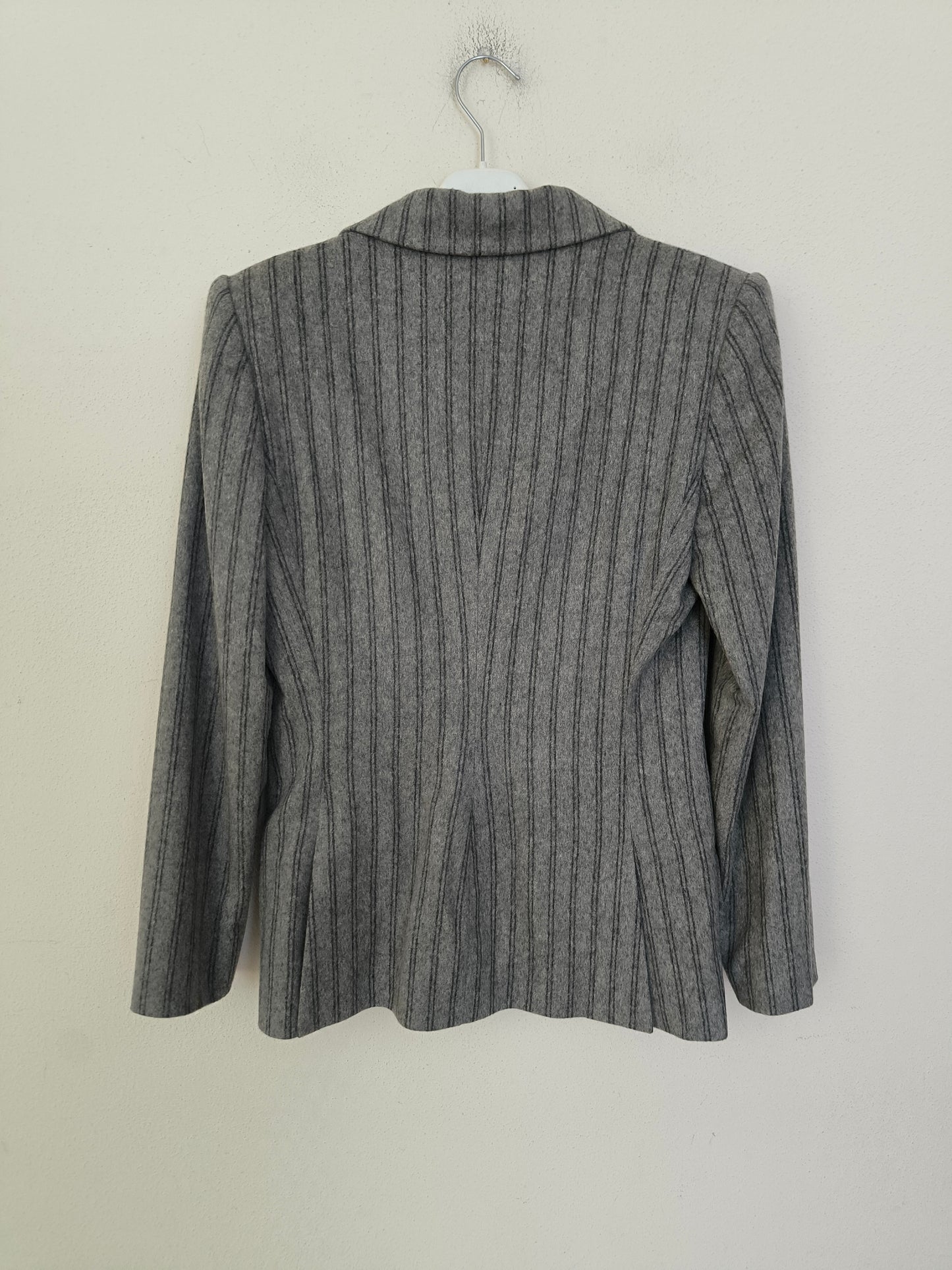 Blazer Jean Louis Scherrer grigio gessato