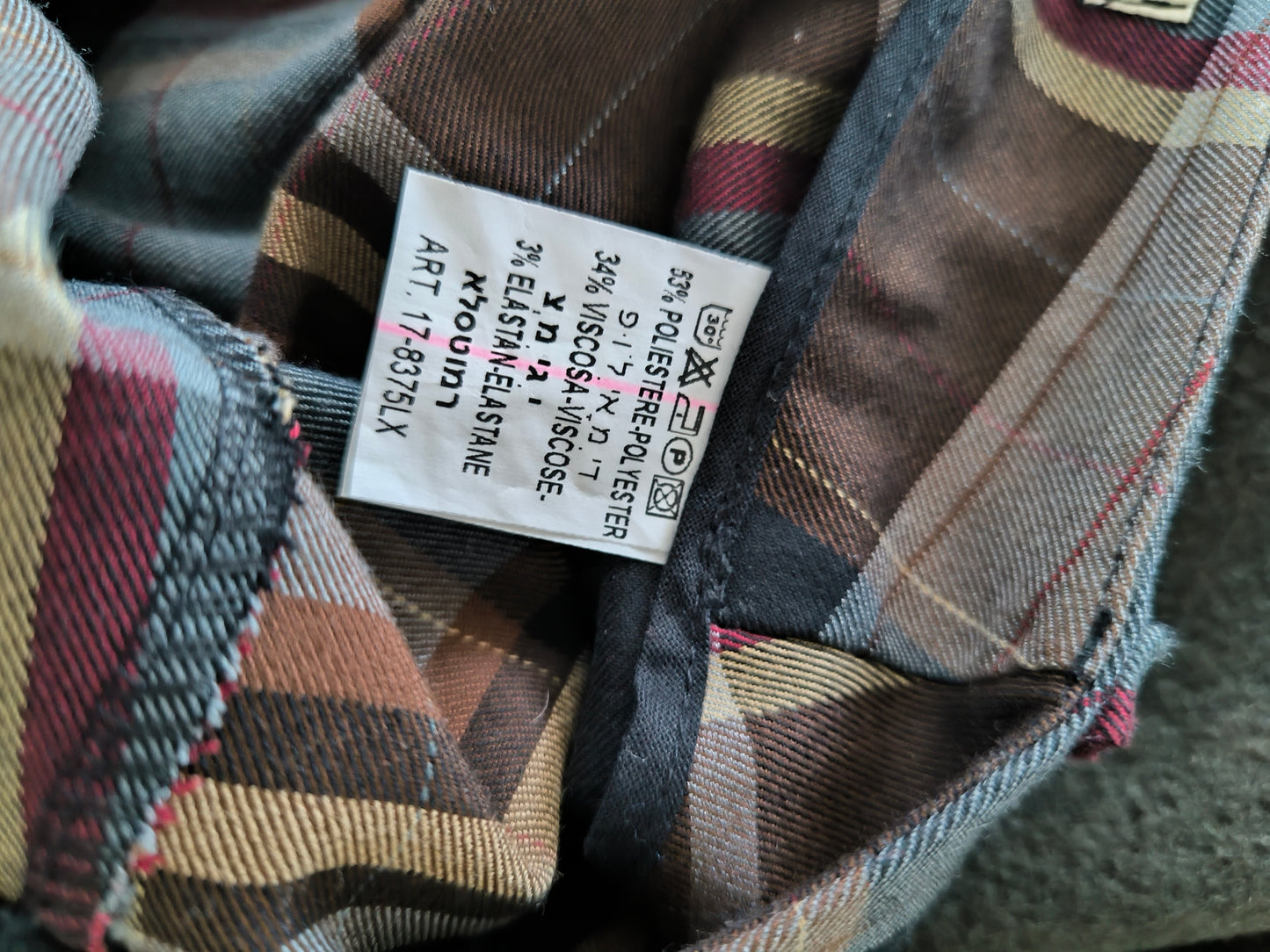 Maxigonna tartan Susy Mix tg S