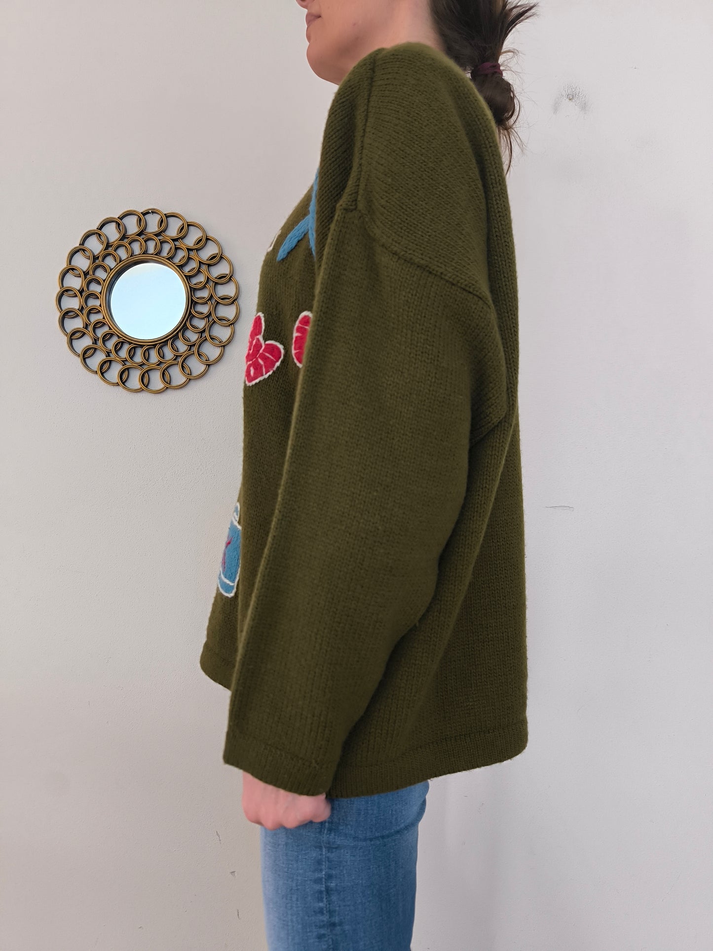 Kookai maglione ricamato