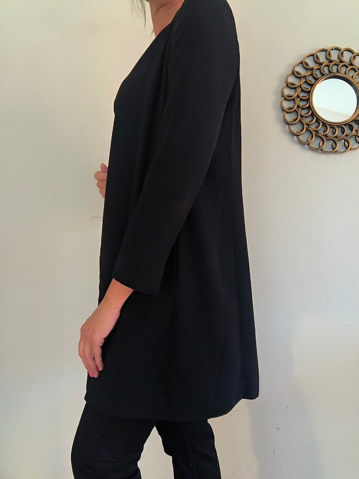 Blazer lungo Marella nero