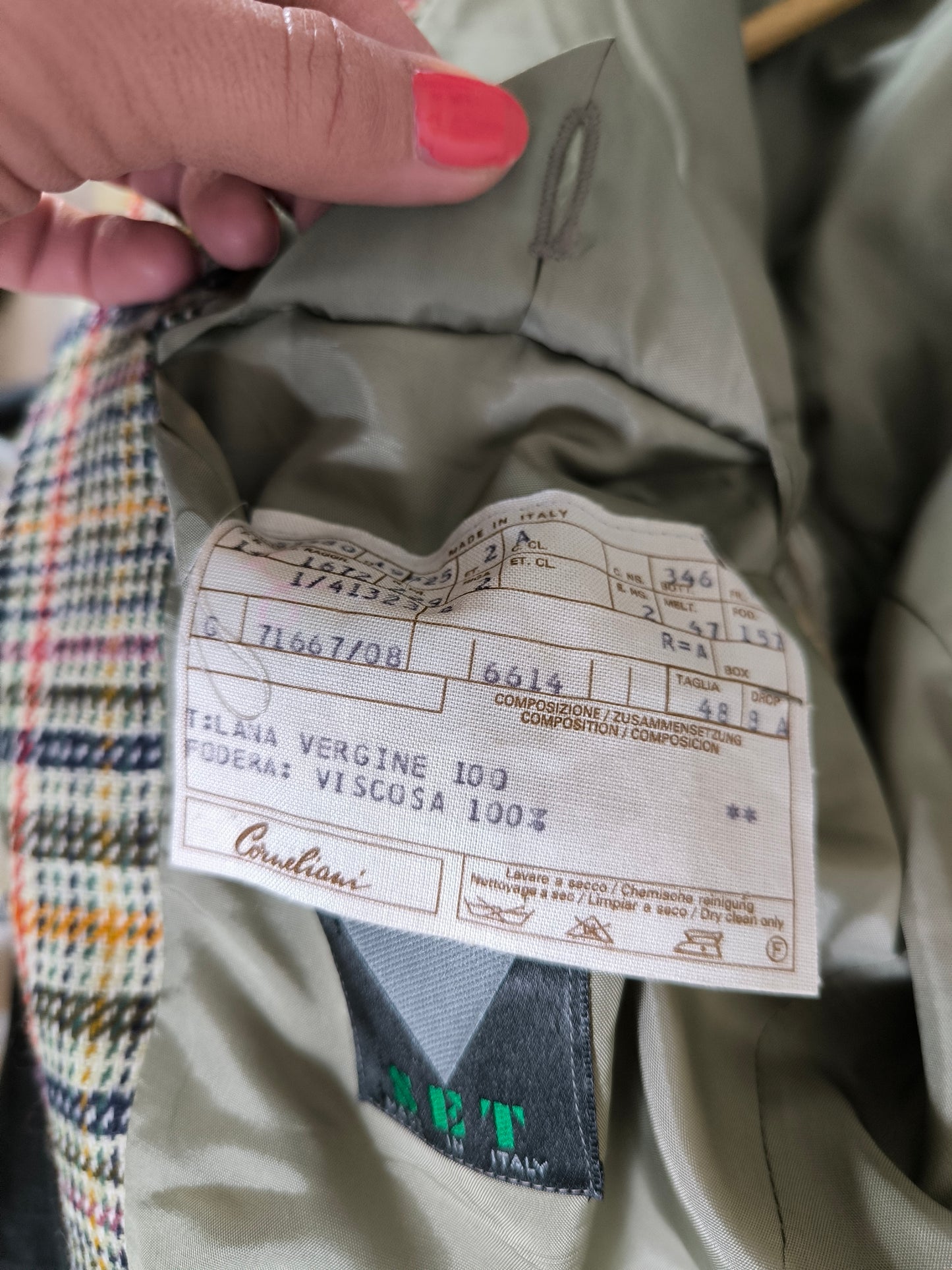 Blazer Corneliani pura lana vergine