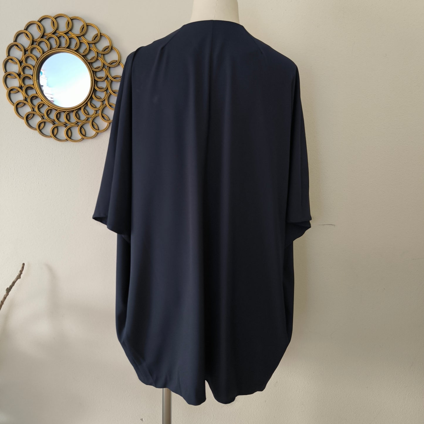 Soprabito kimono blu navy Tg Unica