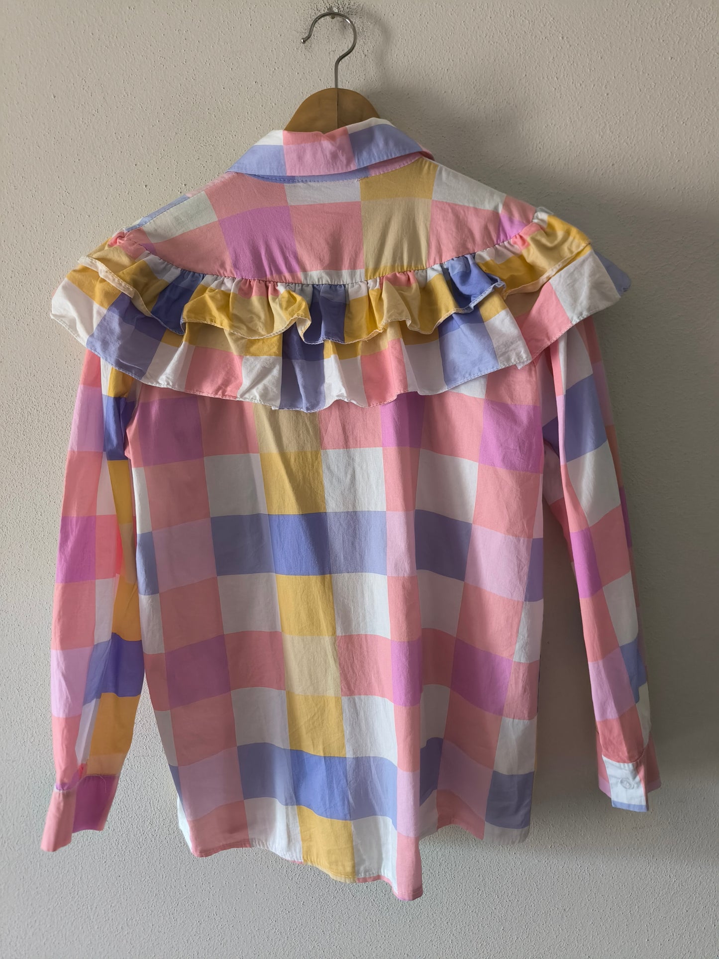 Camicetta Timiami in cotone a quadri rosa
