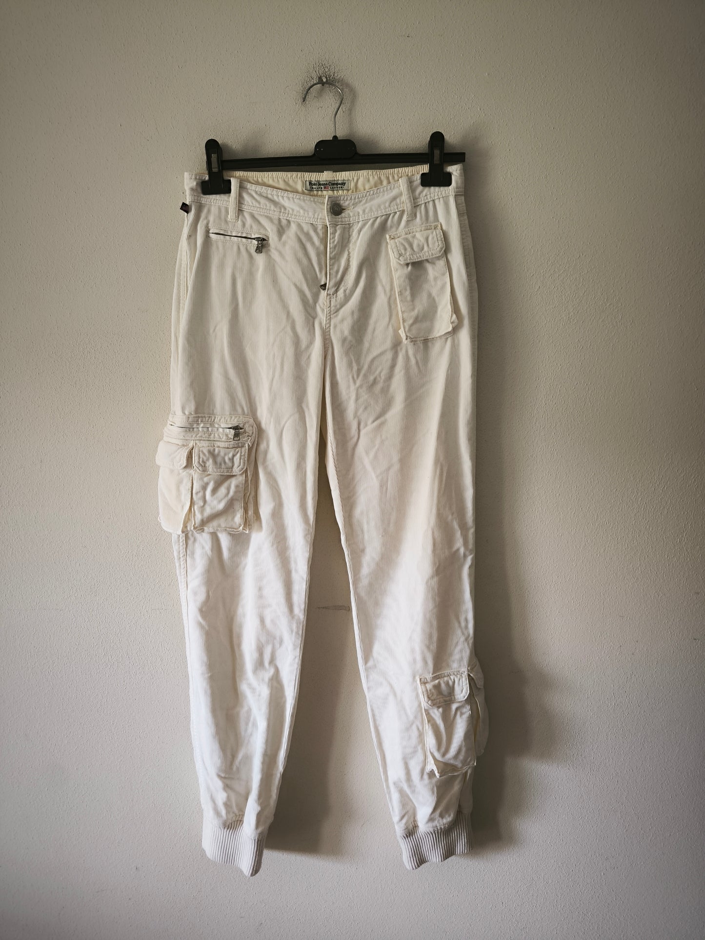 Pantalone panna Polo Ralph Lauren in velluto a coste