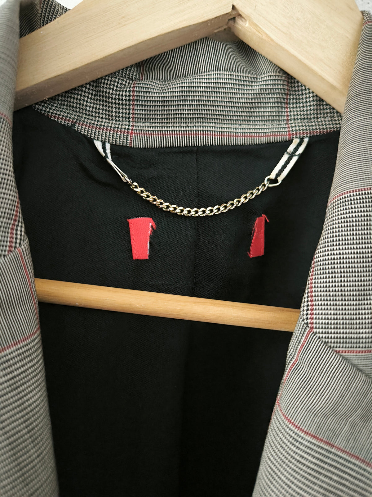 Blazer doppiopetto in Principe di Galles Max Mara