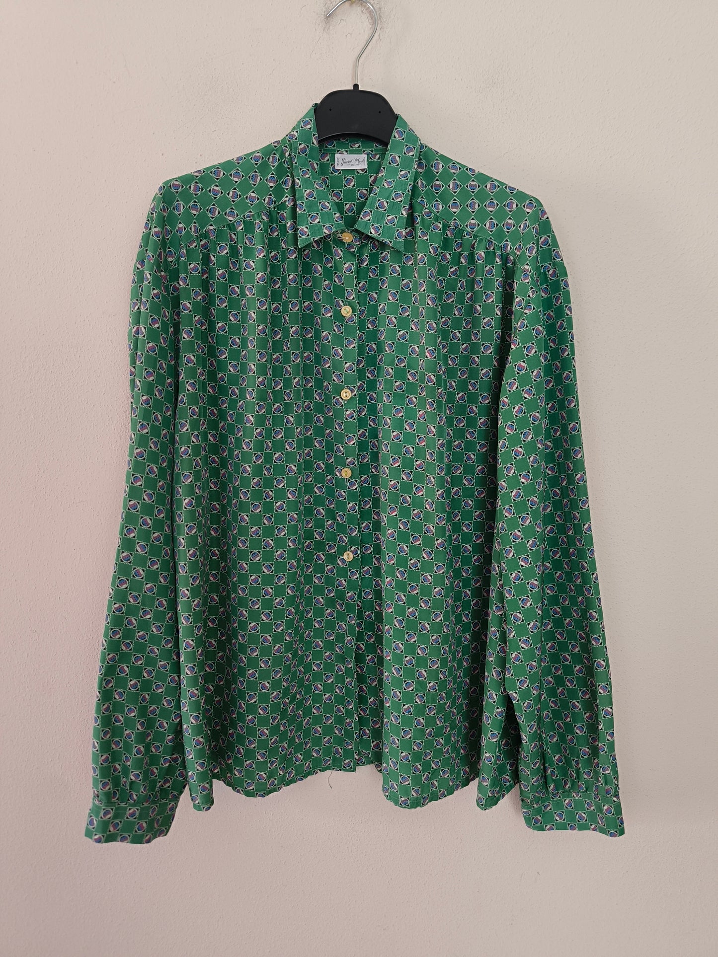 Camicetta vintage verde One size