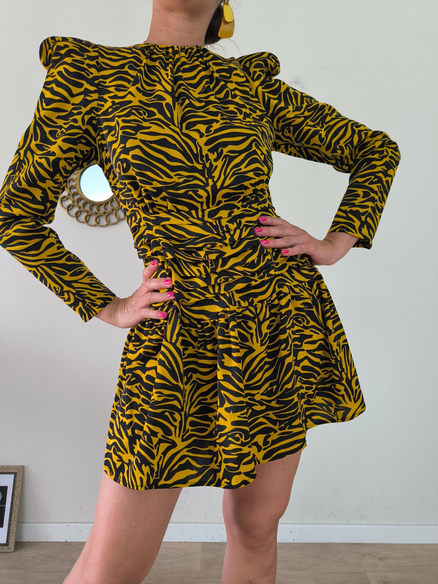Abito fantasia tigrata Nasty Gal tg M