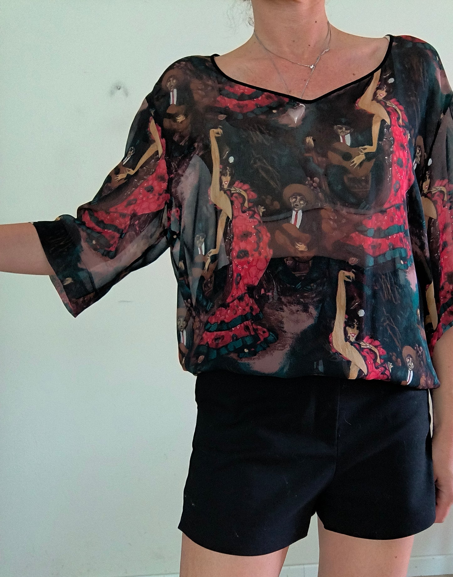 Blusa seta Mariella Burani
