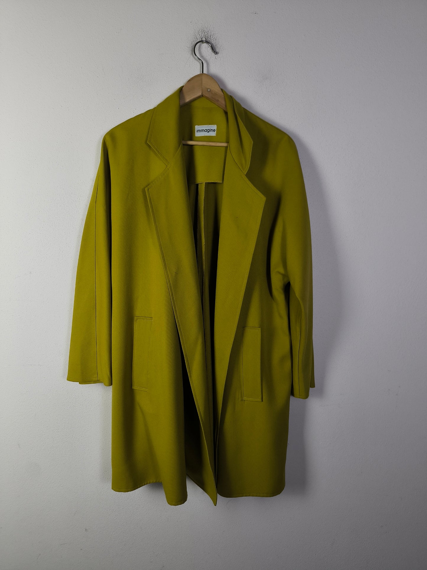 Spolverino vintage in lana Tg U