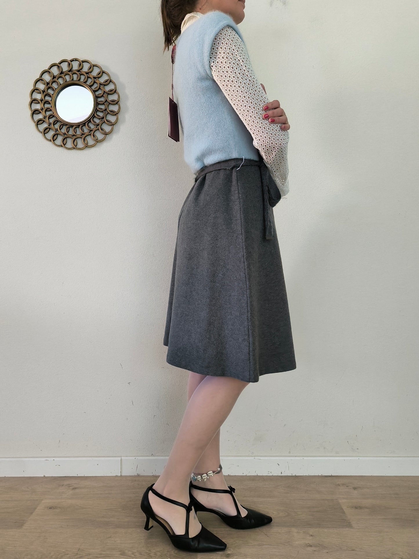 Abito Max Mara tg L in angora e lana