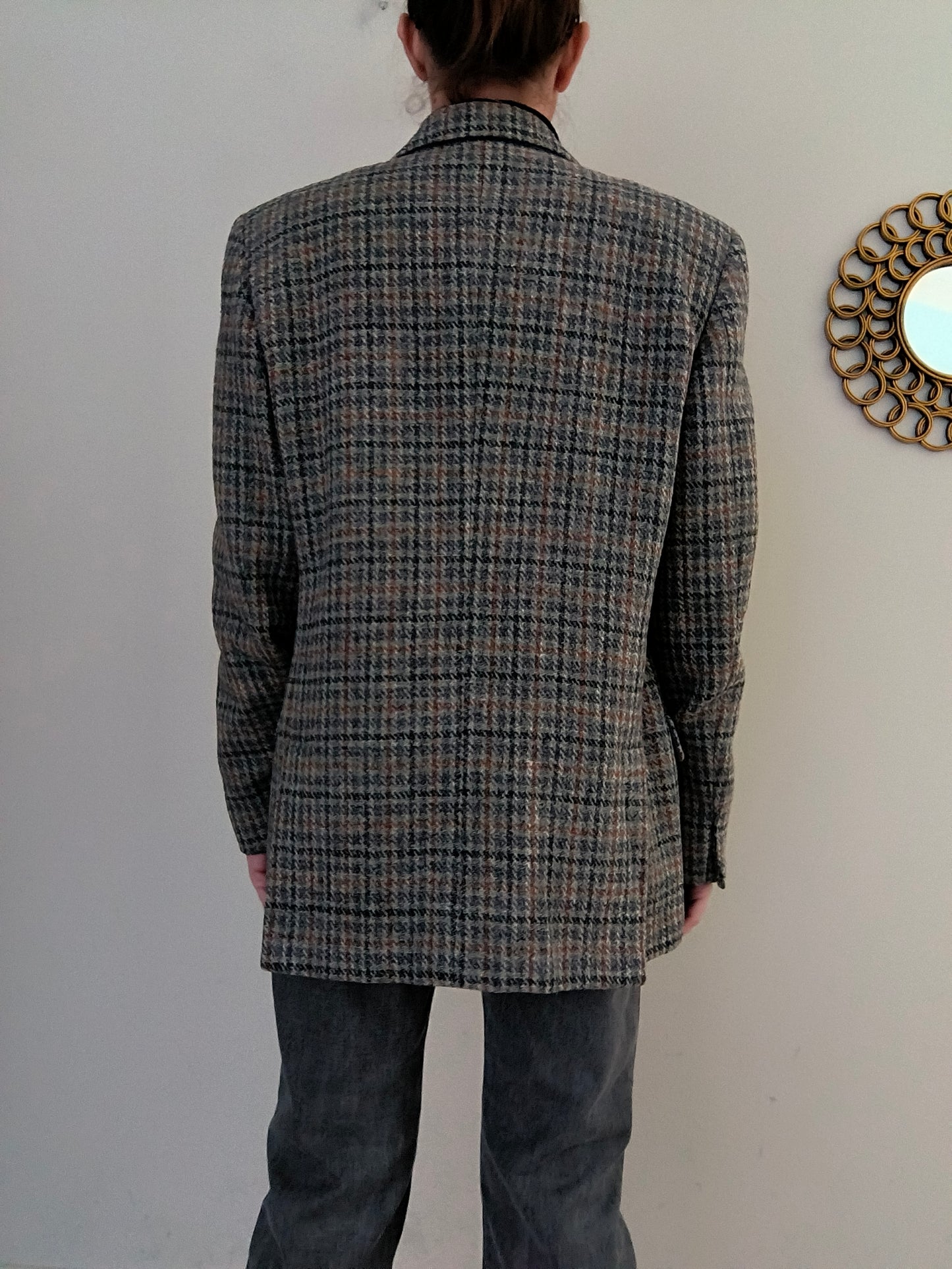 Blazer Harris Tweed in pura Lana